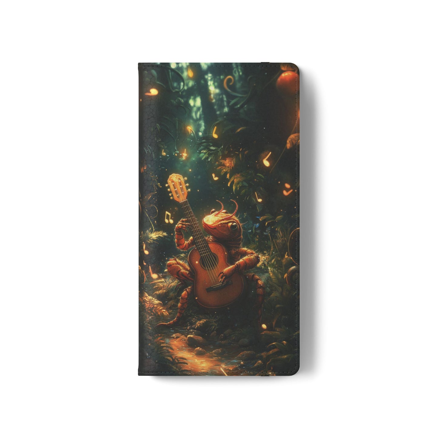Serenade Forest Guitarist - Wallet Flip Case