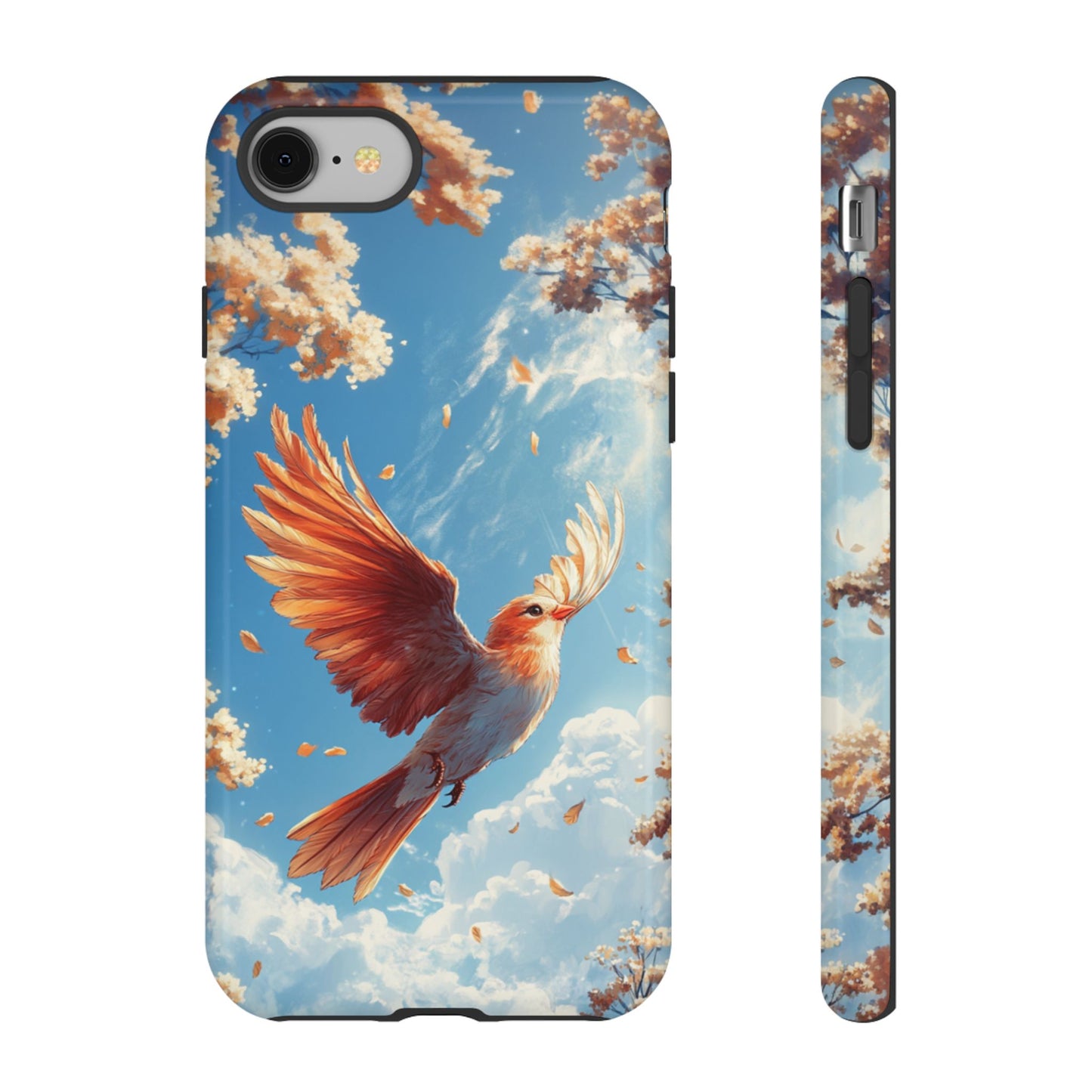Autumn Skies Songbird – Tough iPhone Case