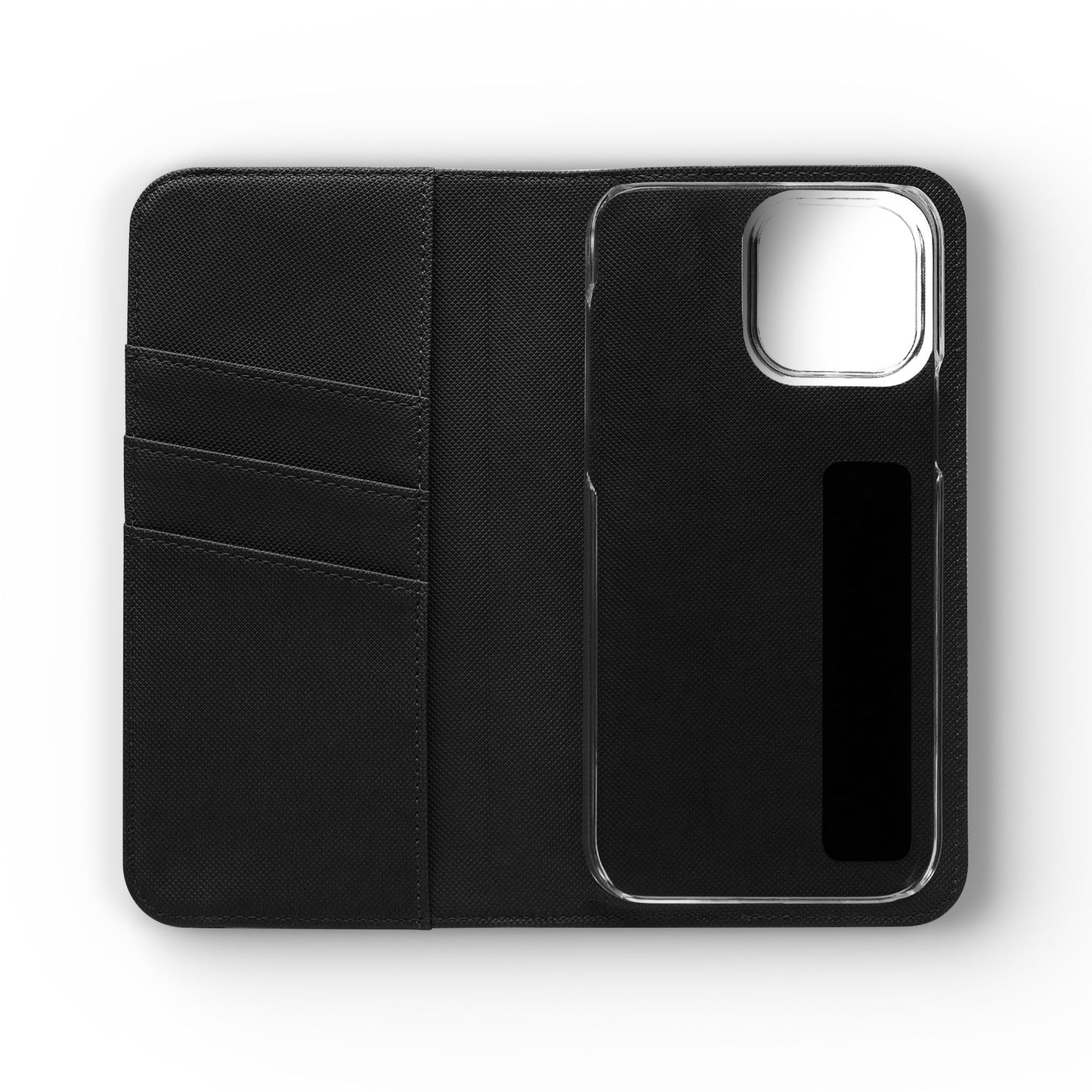 Blue Tech Matrix - Wallet Flip Case
