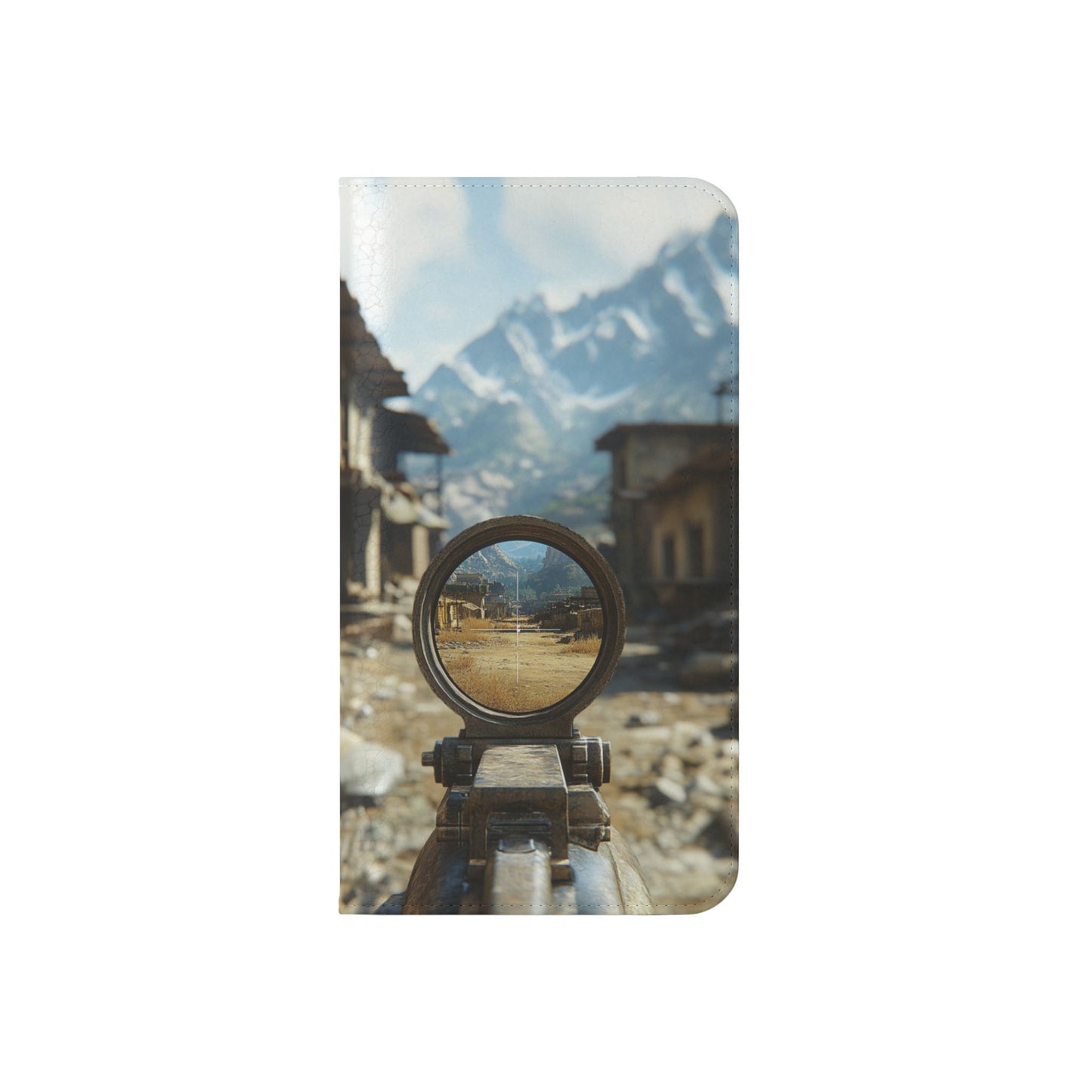 Desert Sniper Focus - Wallet Flip Case