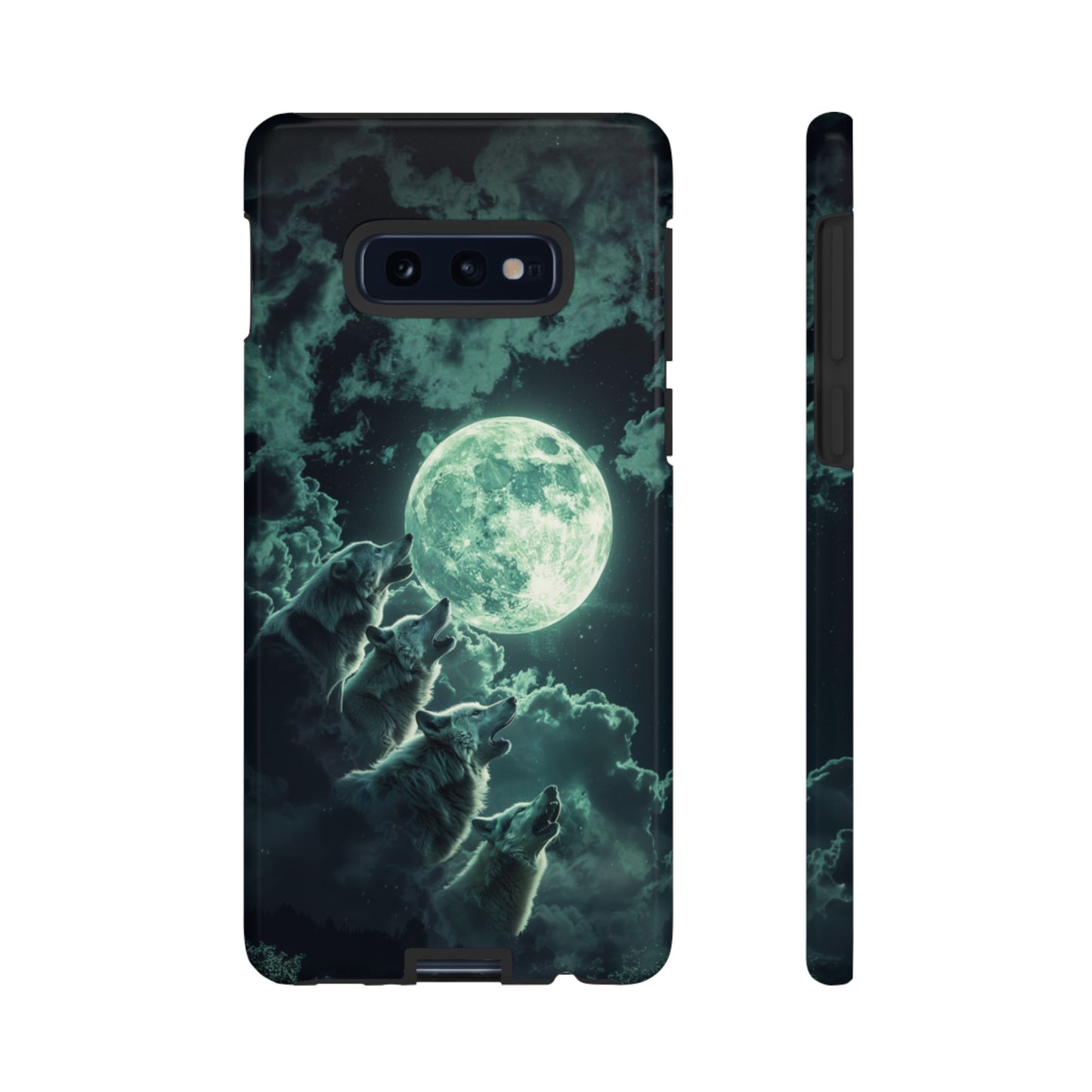 Moonlit Wolf Chorus - Tough Samsung Galaxy Case