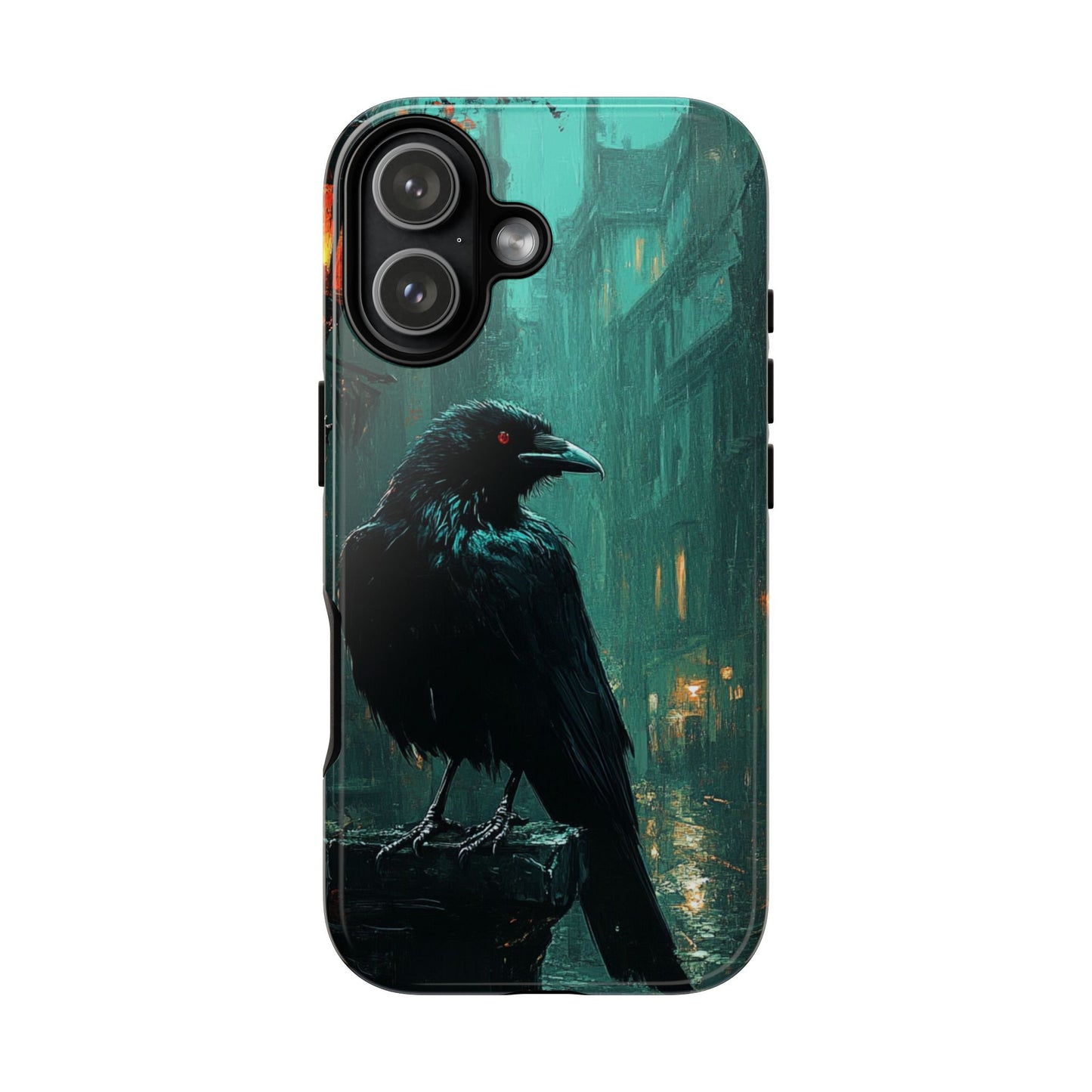 Victorian Raven - Tough iPhone Case