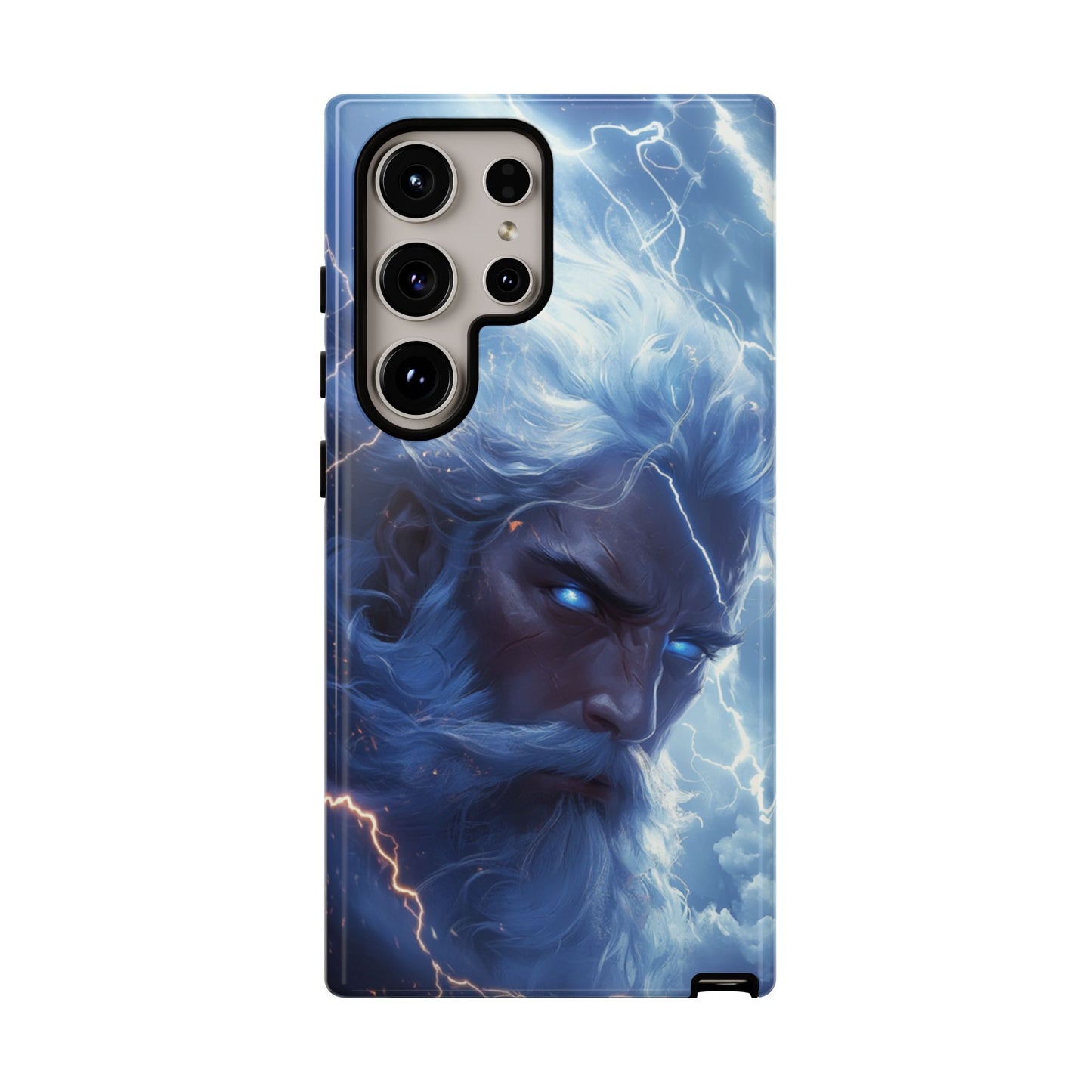 Zeus Lightning Fury Phone Case - iPhone, Google Pixel, Samsung Galaxy