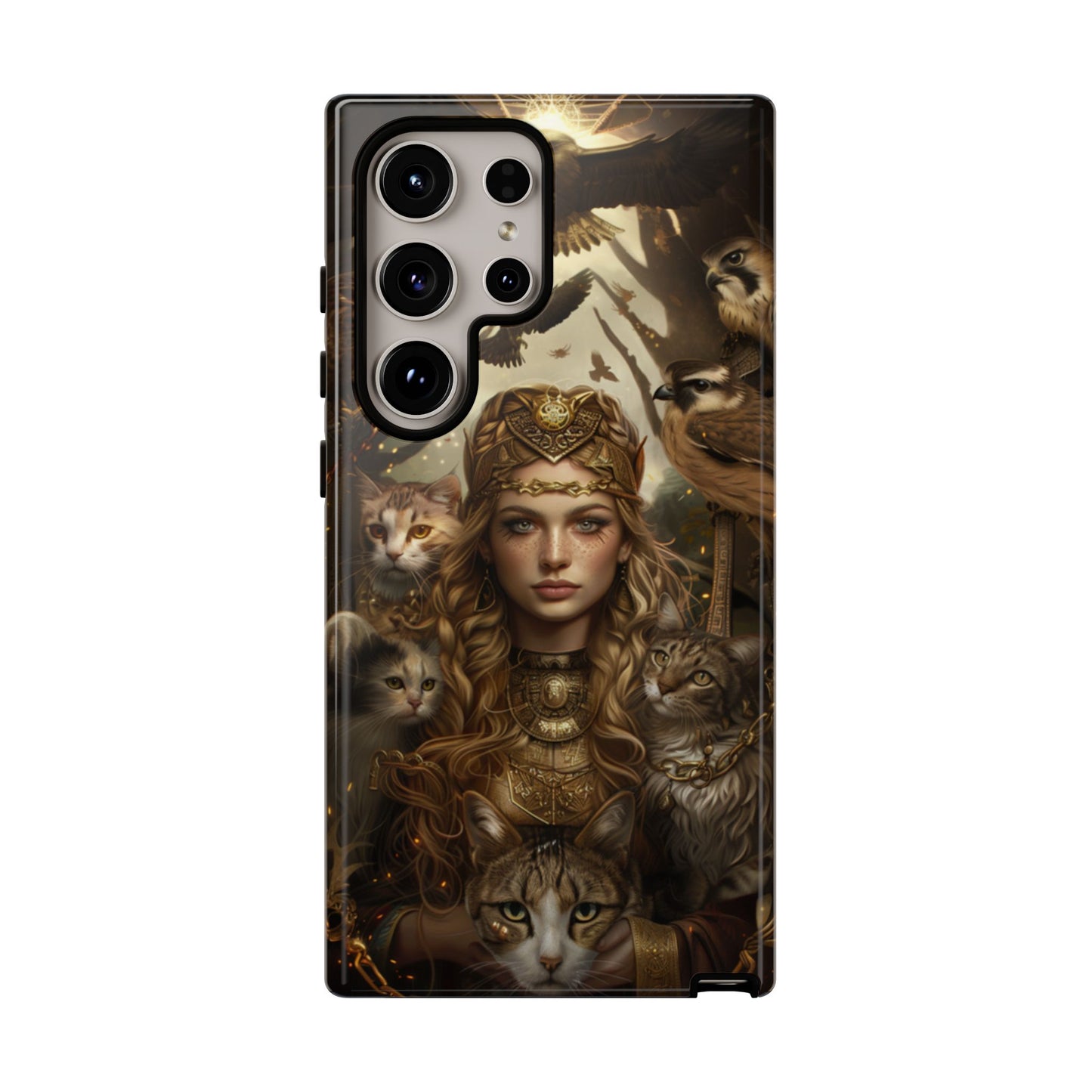 Freya Feline Majesty – Tough Samsung Galaxy Case