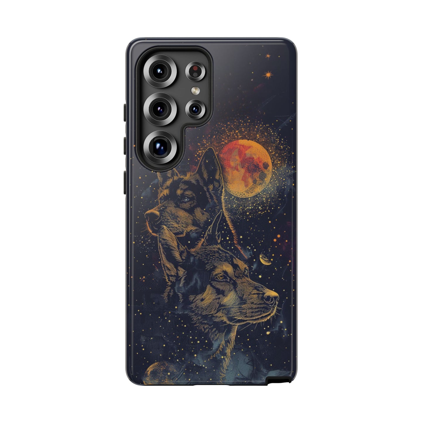 German Shepherd Celestial Phone Case – iPhone, Google Pixel, Samsung Galaxy