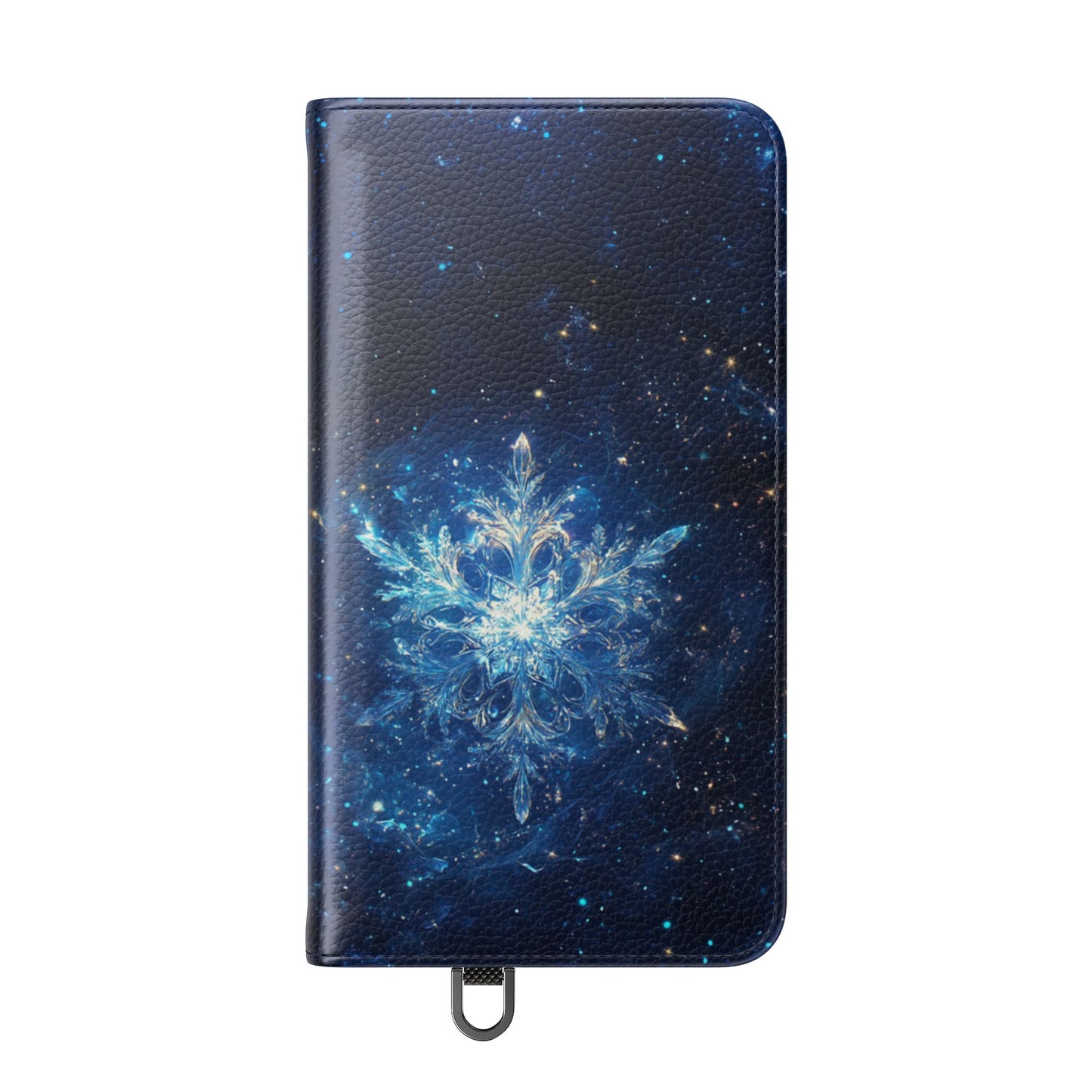 Cosmic Snowflake - Wallet Flip Case