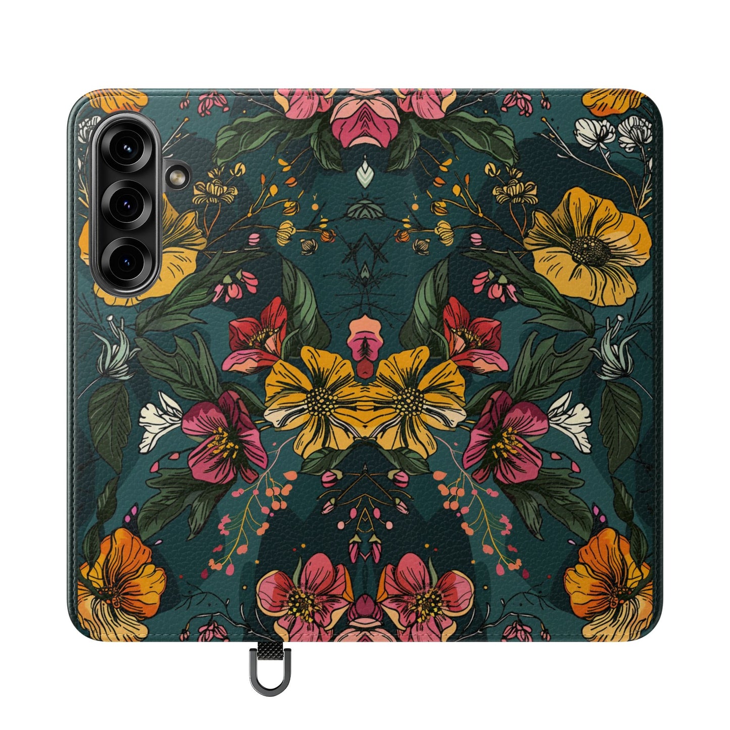 Vintage Floral Bloom - Wallet Flip Case