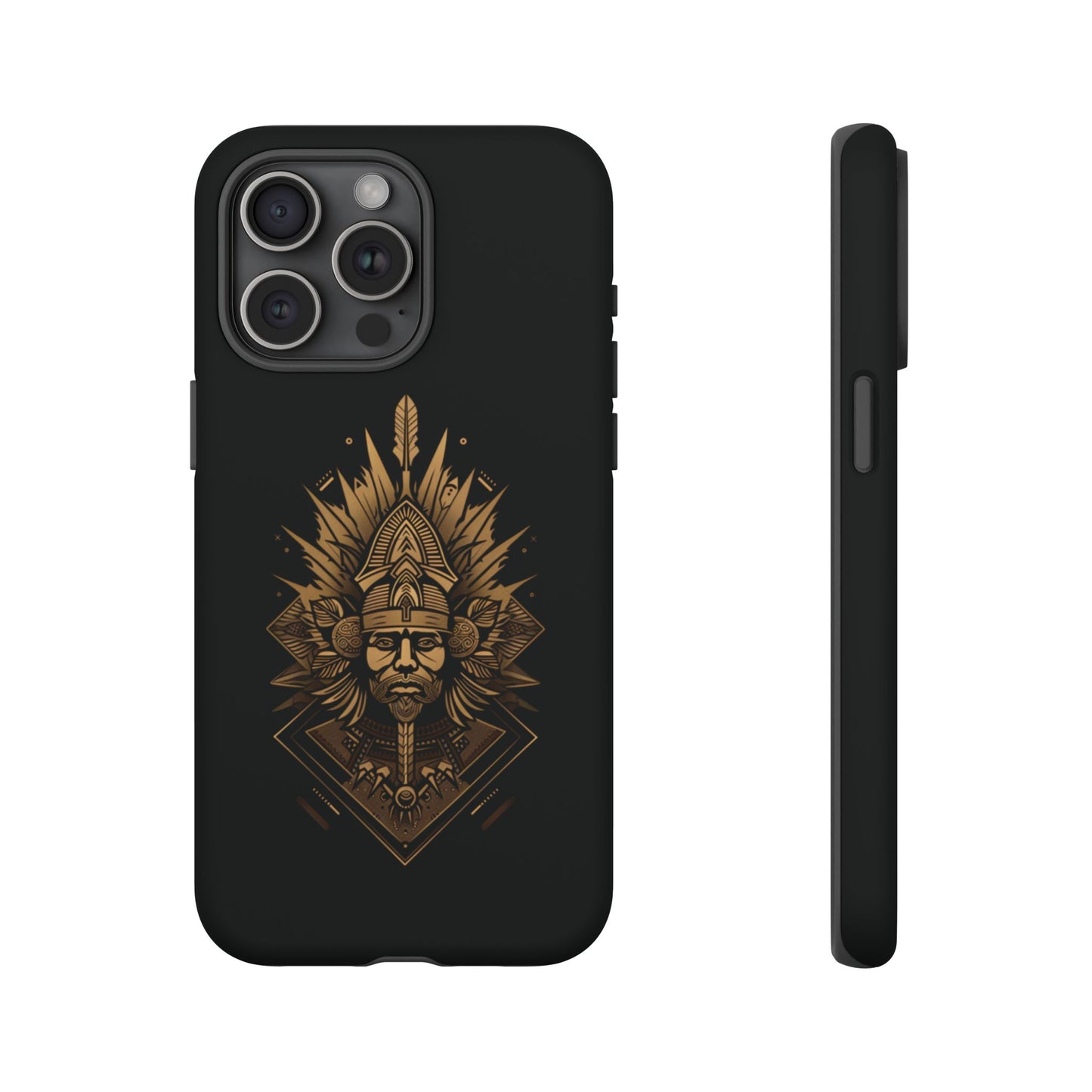 Golden Warrior Guardian - iPhone, Google Pixel, Samsung Galaxy