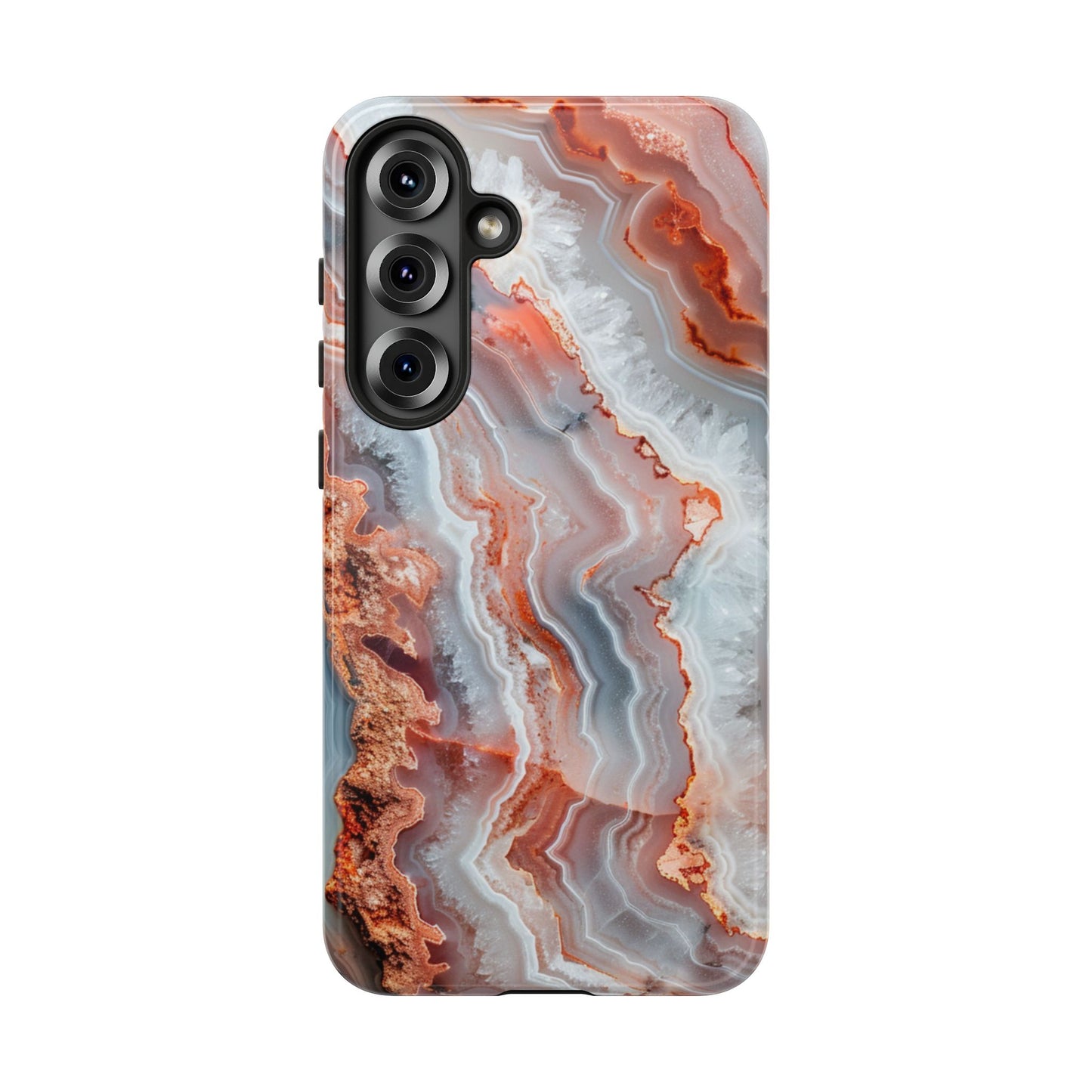 Rose Agate Currents – Tough Samsung Galaxy Case