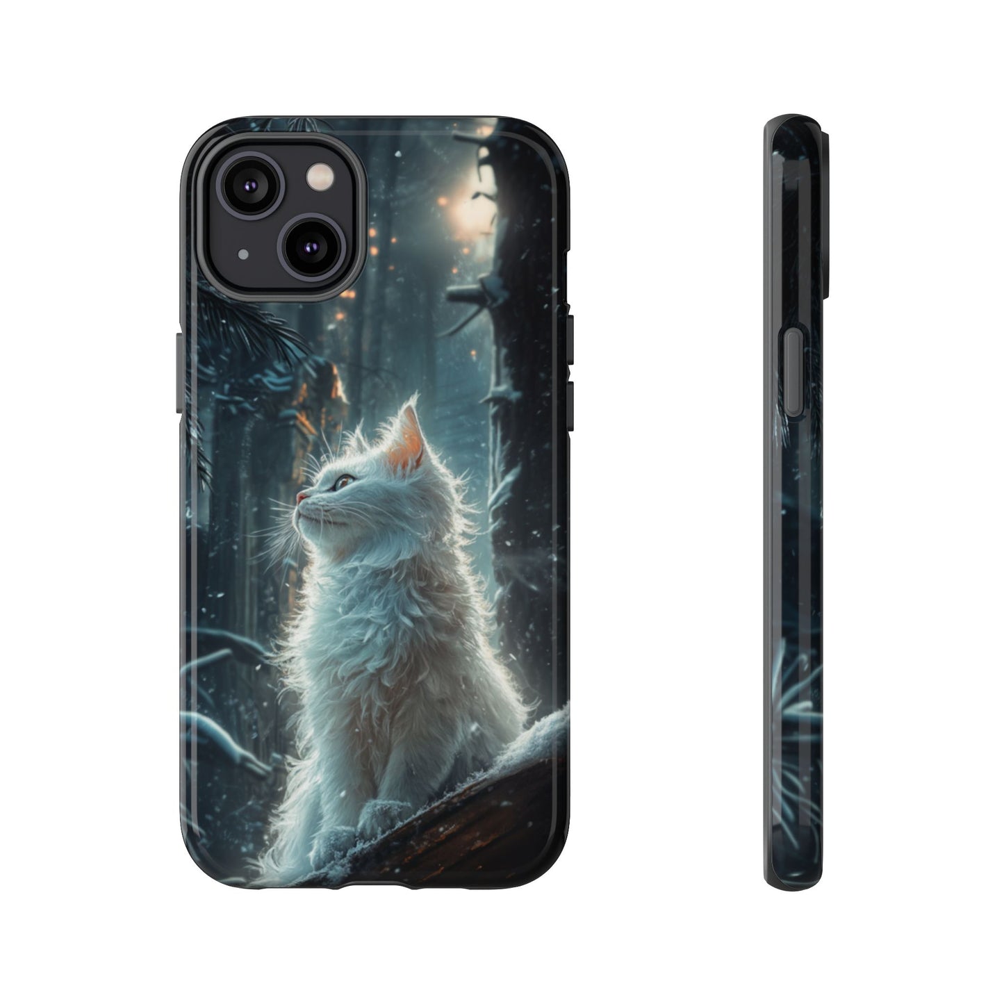 Winter Spirit Cat - Tough iPhone Case