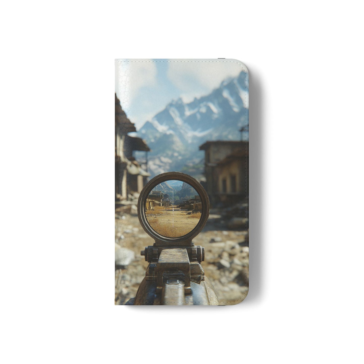 Desert Sniper Focus - Wallet Flip Case