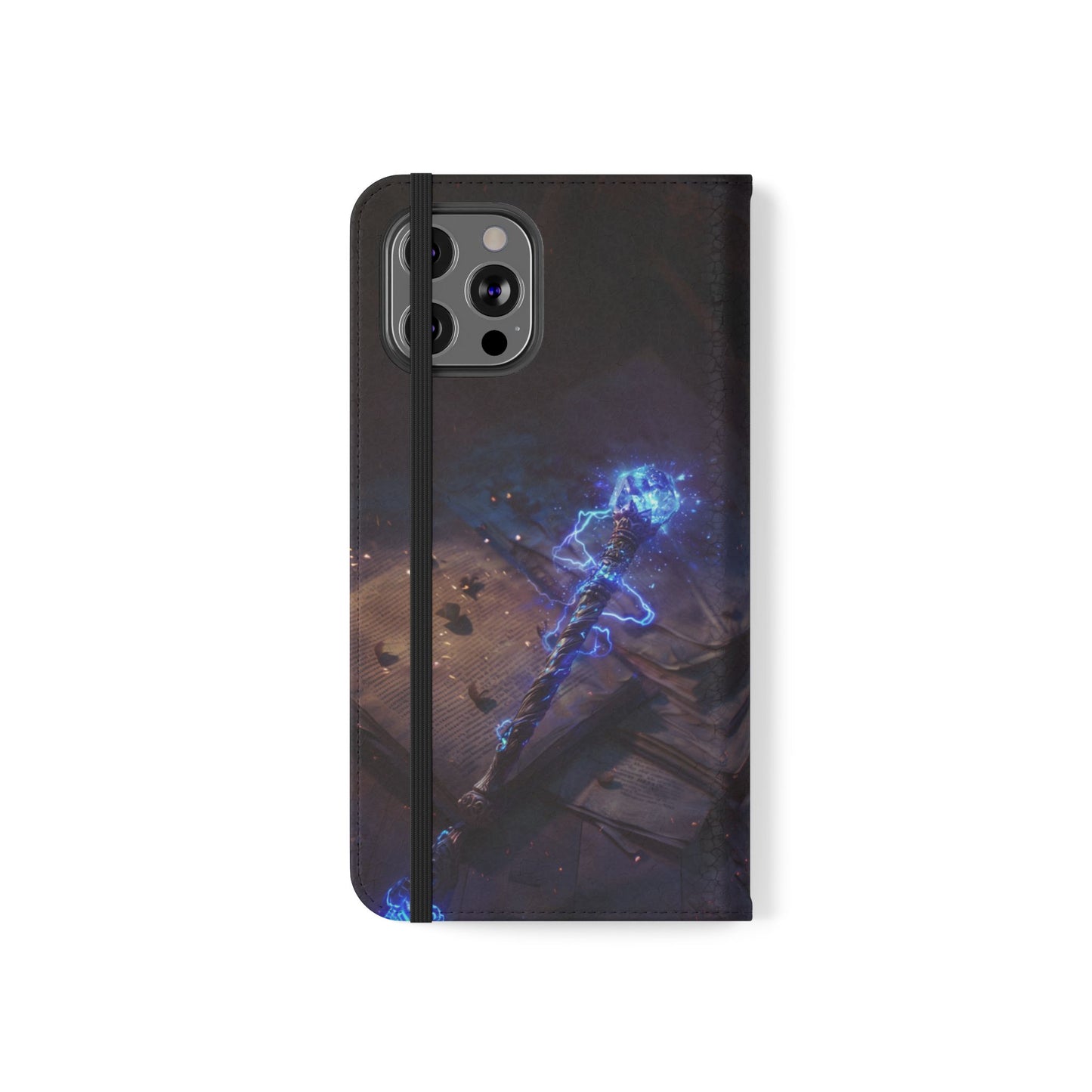 Lightning Staff - Wallet Flip Case