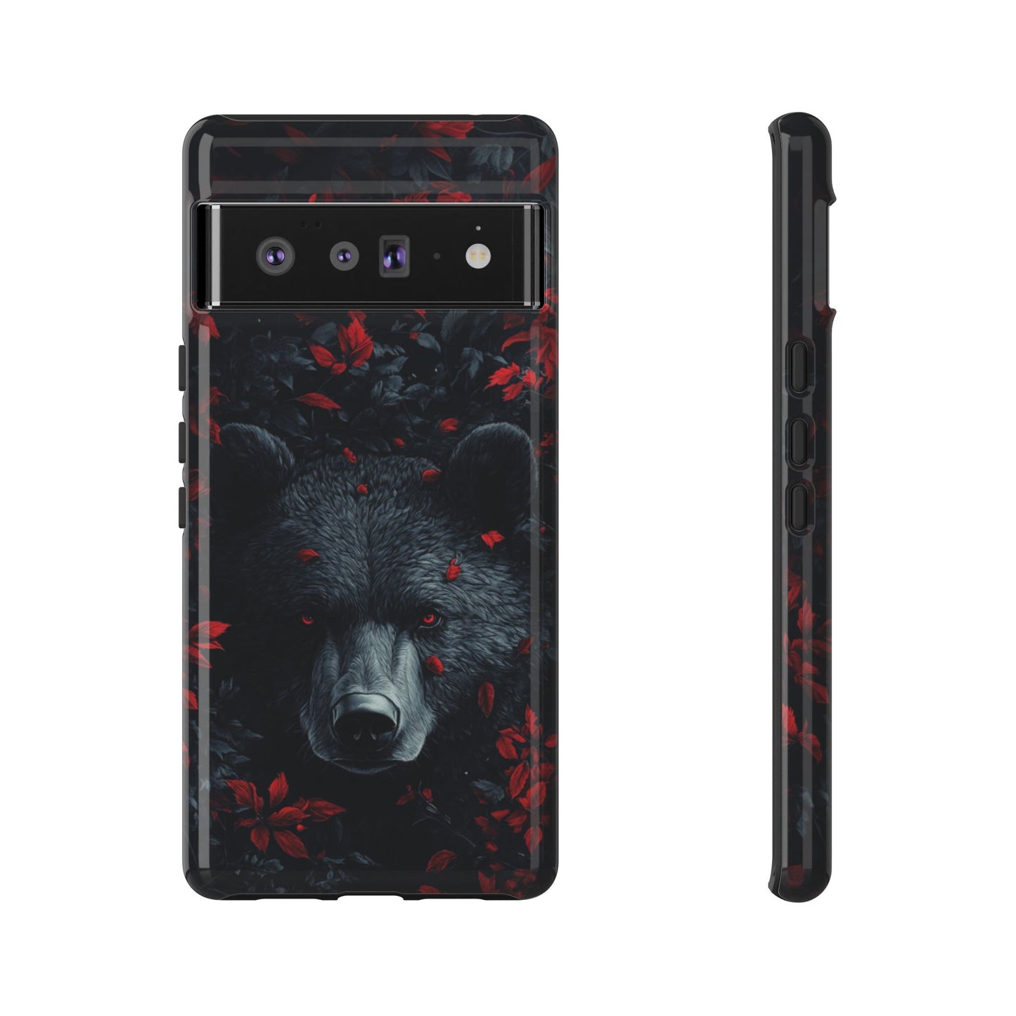 Crimson Bear Thicket – Tough Google Pixel Case