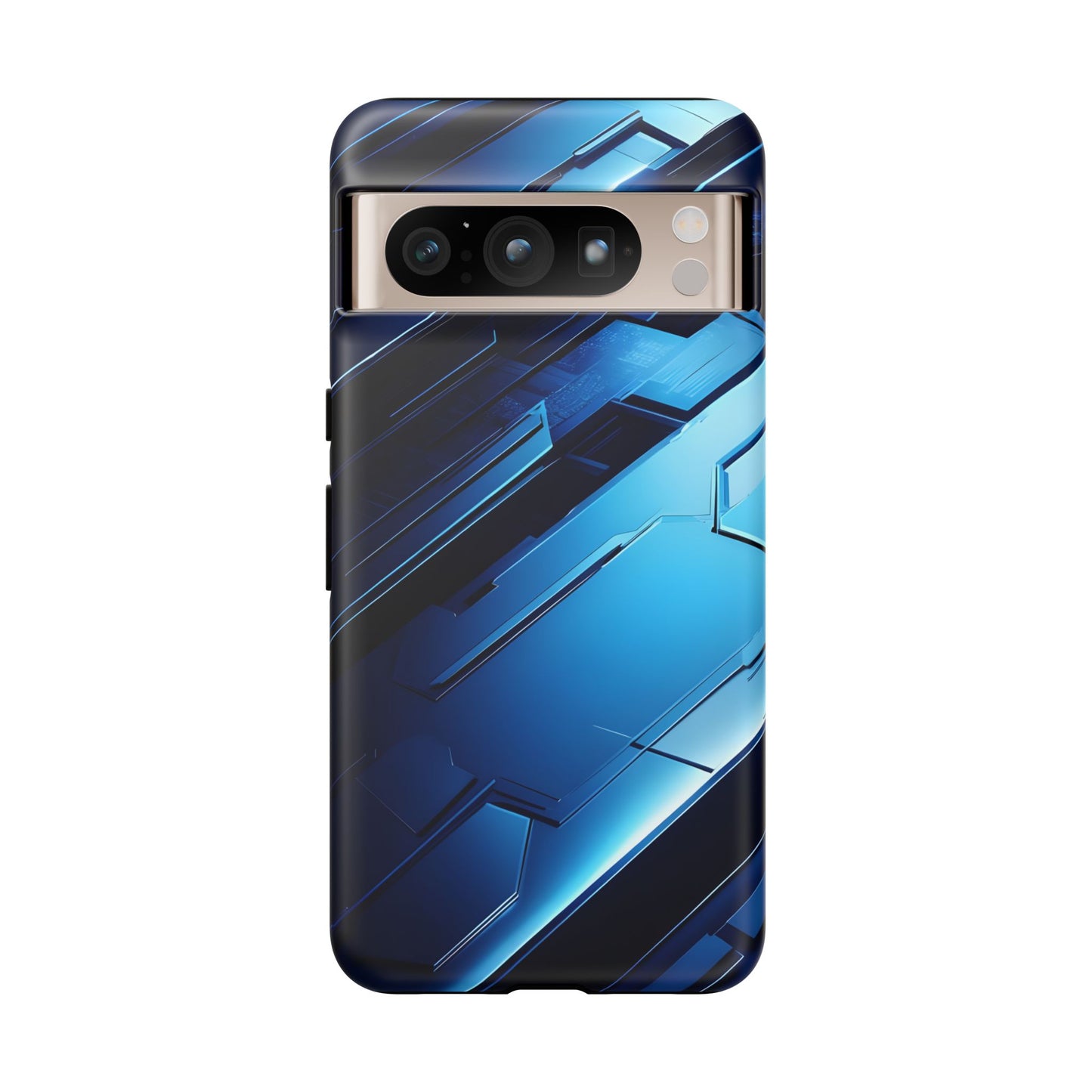 Futuristic Metallic Phone Case - iPhone, Google Pixel, Samsung Galaxy