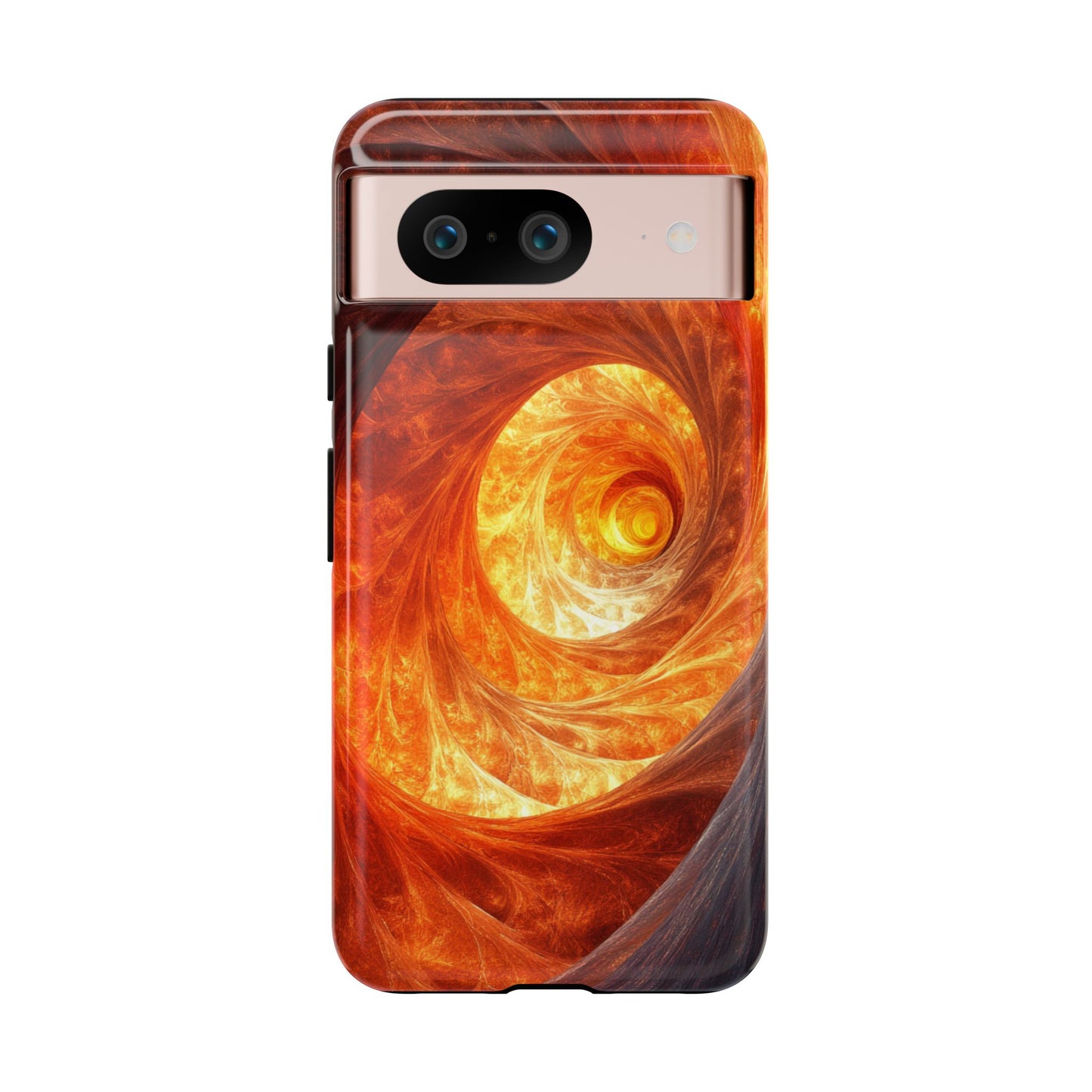 Fire Spiral - Tough Google Pixel Case
