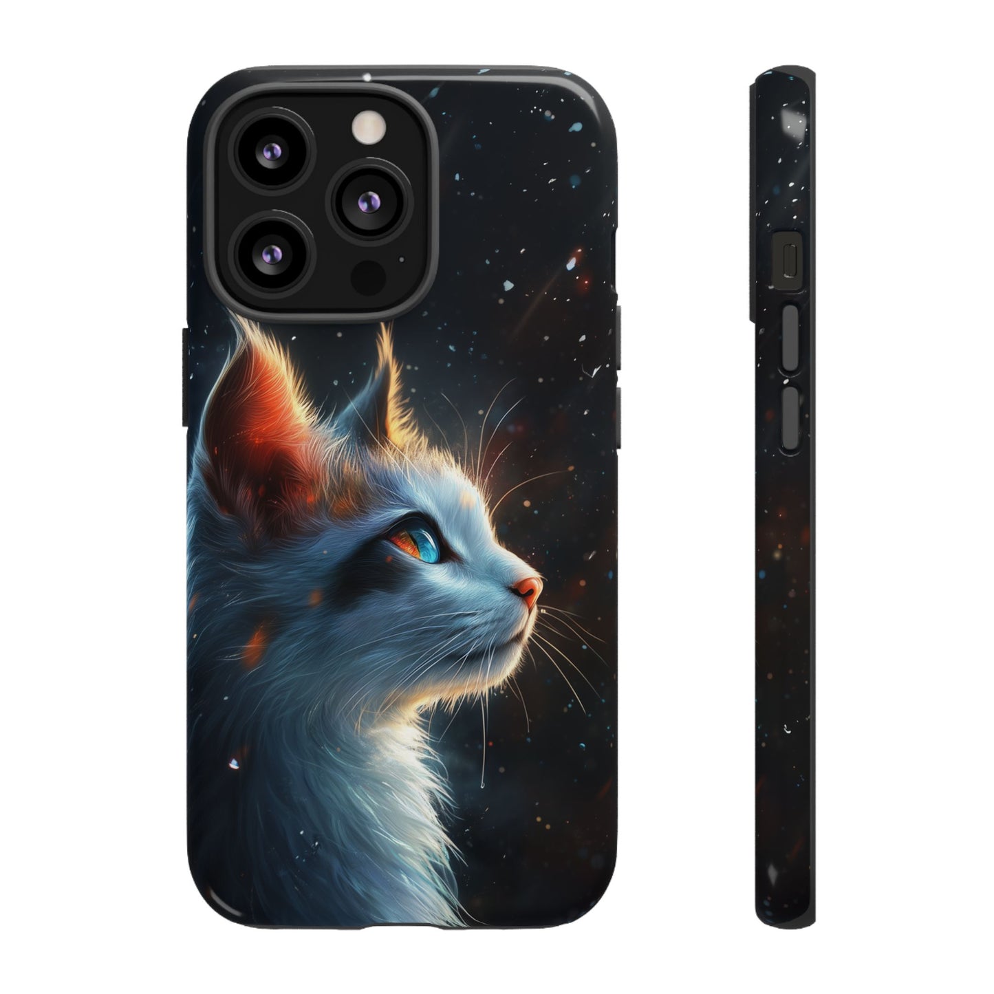 Enchanting Winter Cat Phone Case - iPhone, Google Pixel, Samsung Galaxy