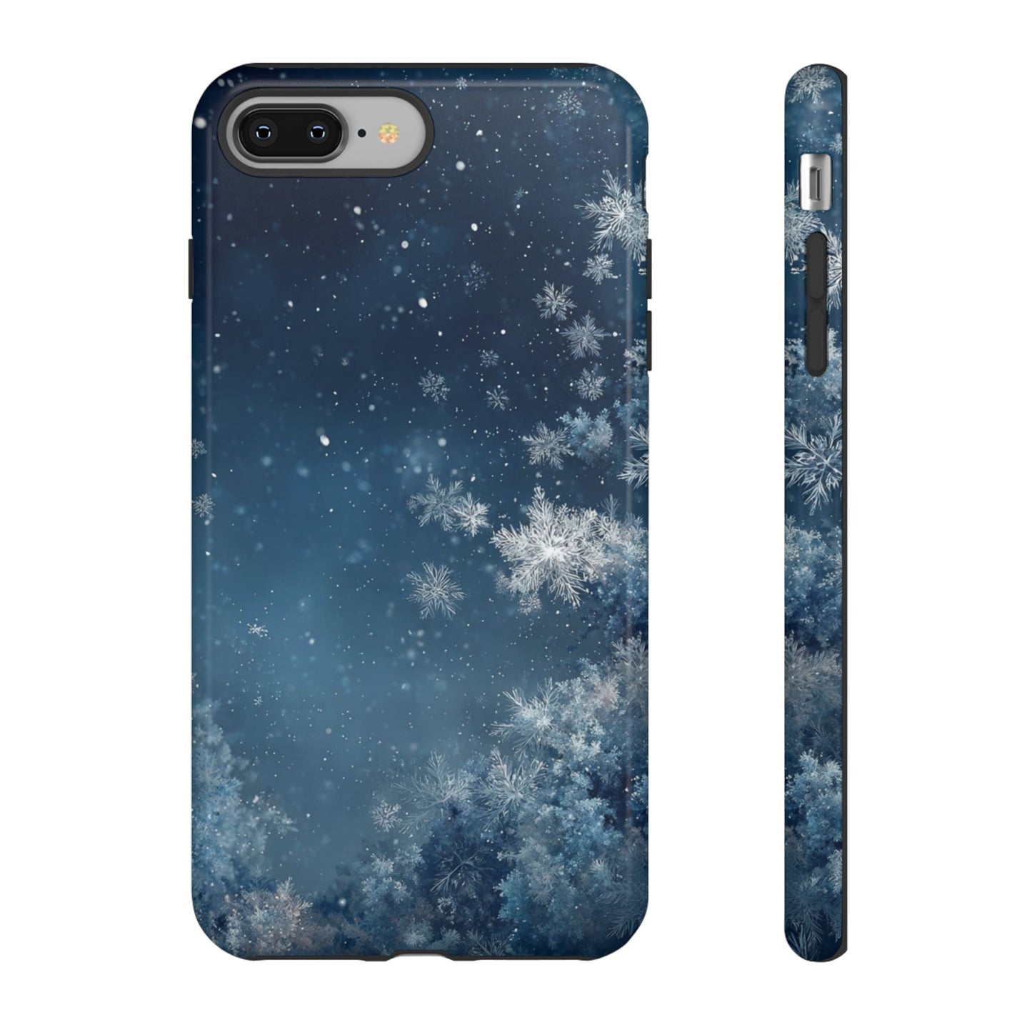 Winter Snowflakes - Tough iPhone Case