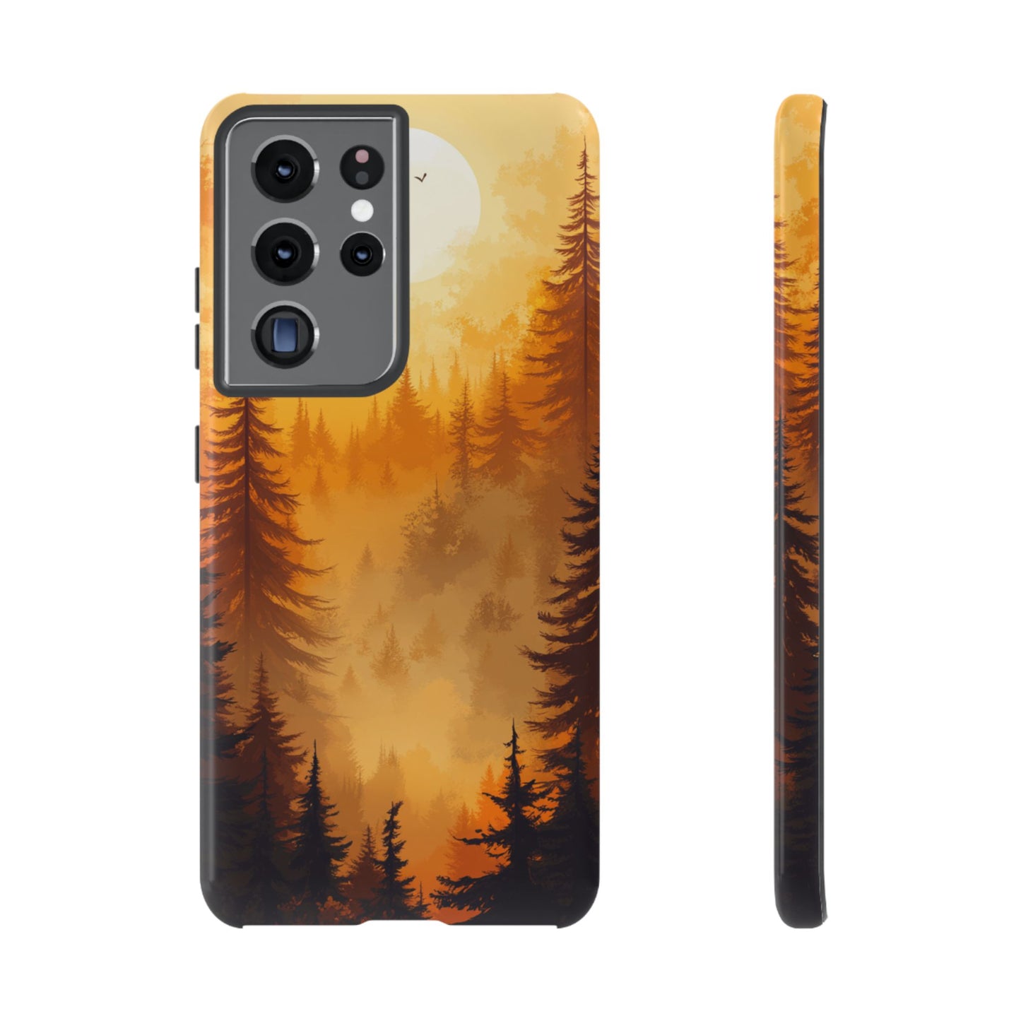 Golden Sunset Forest Phone Case - iPhone, Google Pixel, Samsung Galaxy