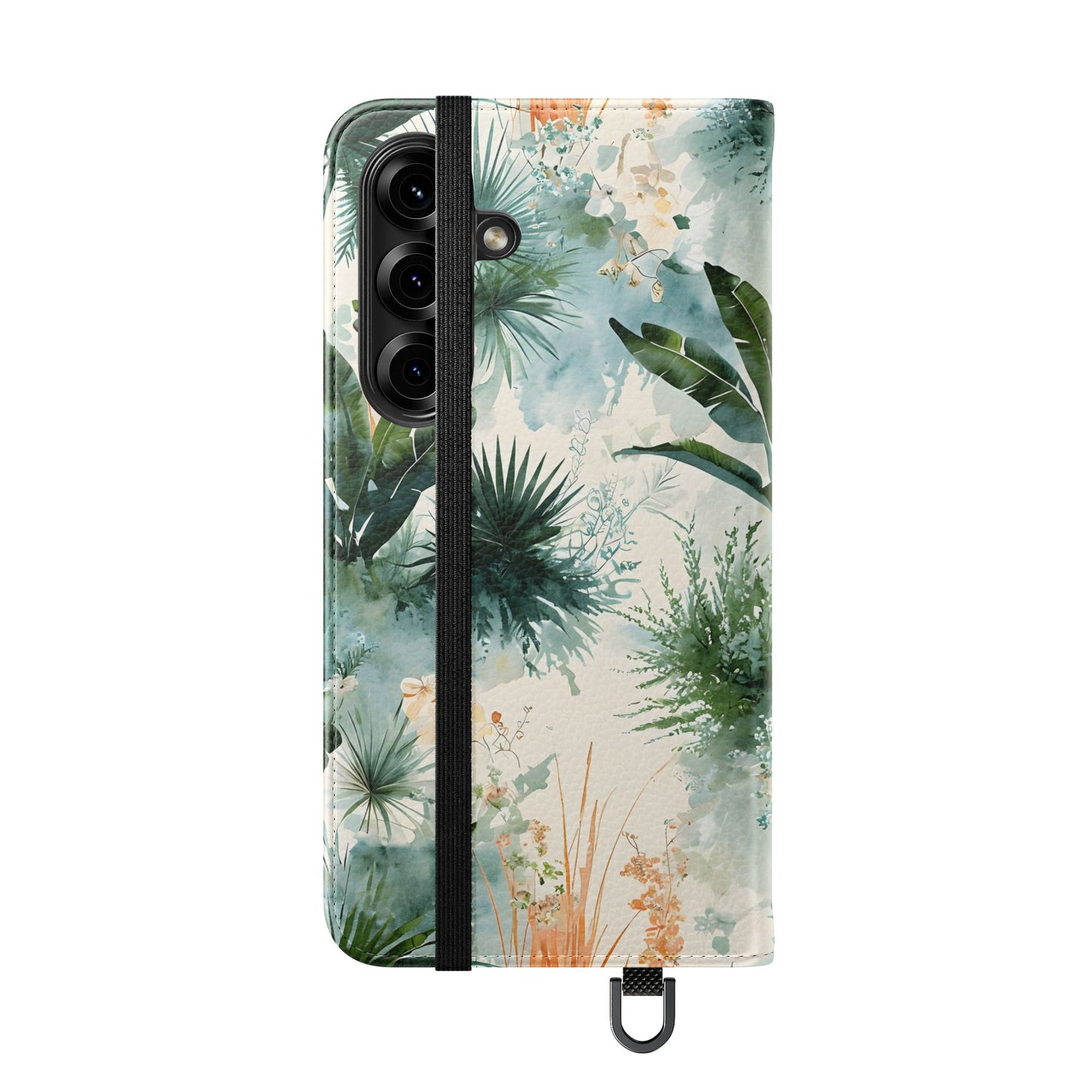 Tropical Botanical Watercolor - Wallet Flip Case