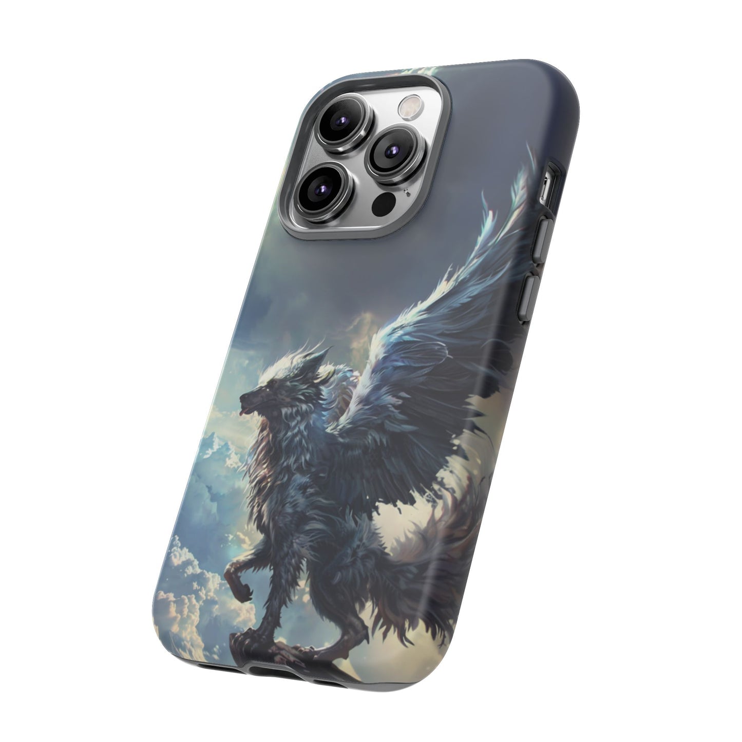 Winged Wolf Protector - iPhone, Google Pixel, Samsung Galaxy