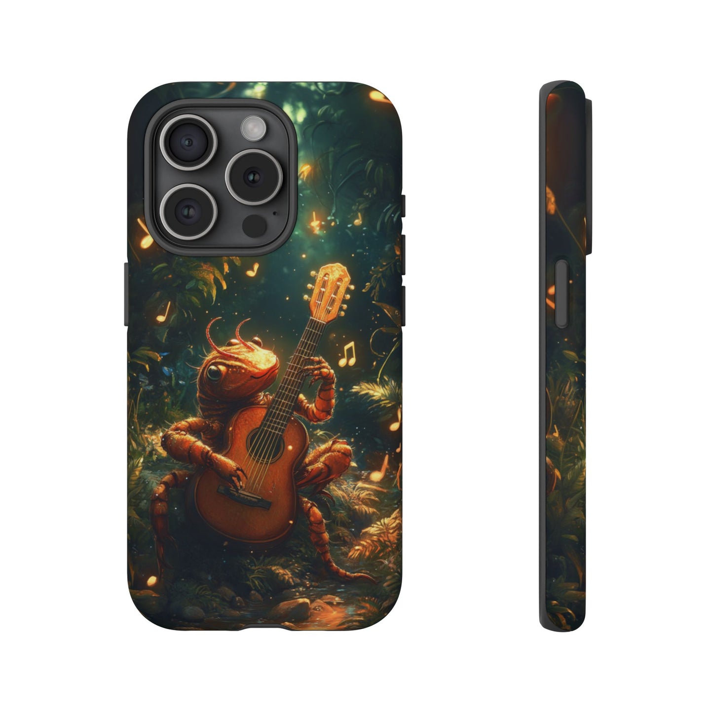 Serenade Forest Guitarist - Tough iPhone Case