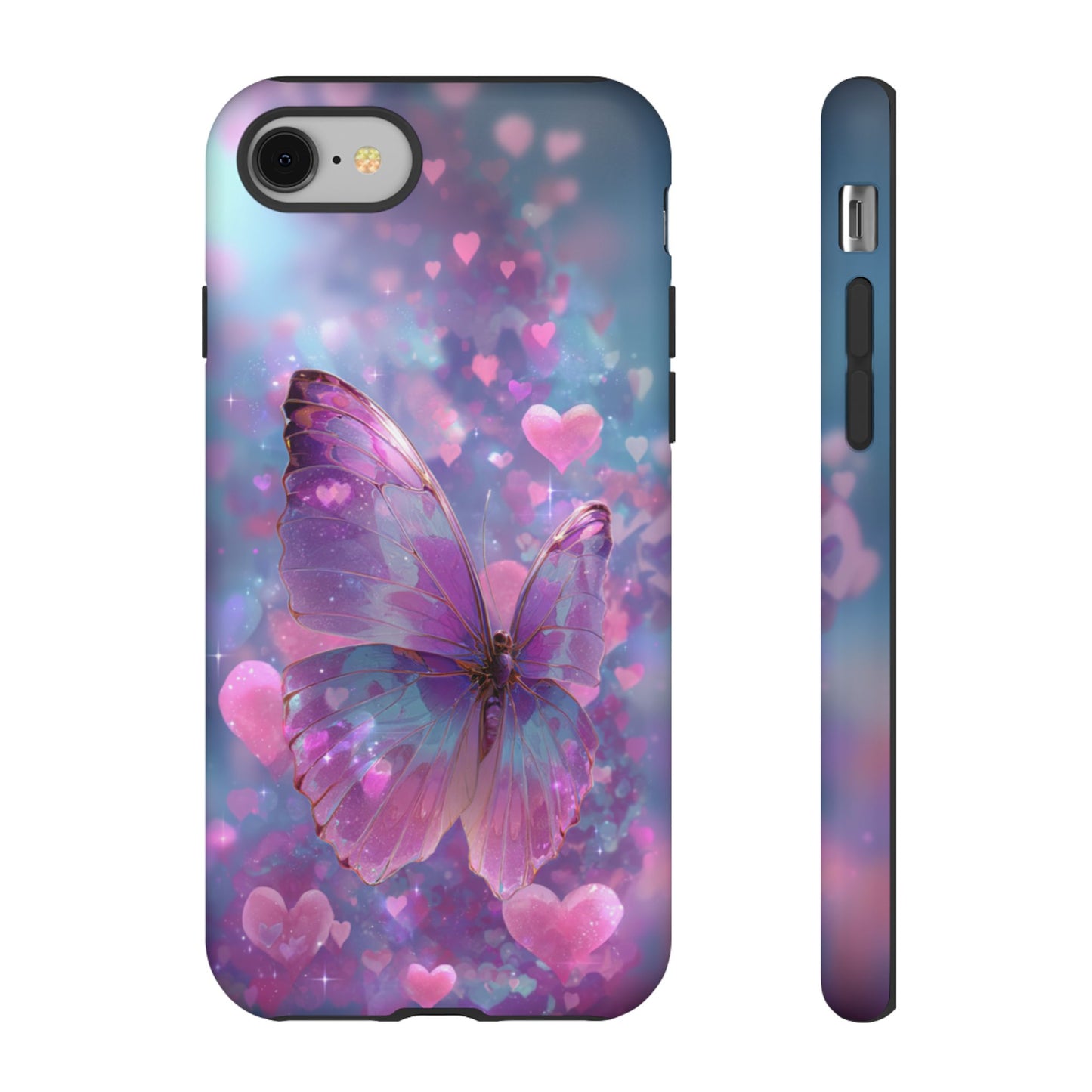 Cupid's Flutter Butterfly - Tough iPhone Case