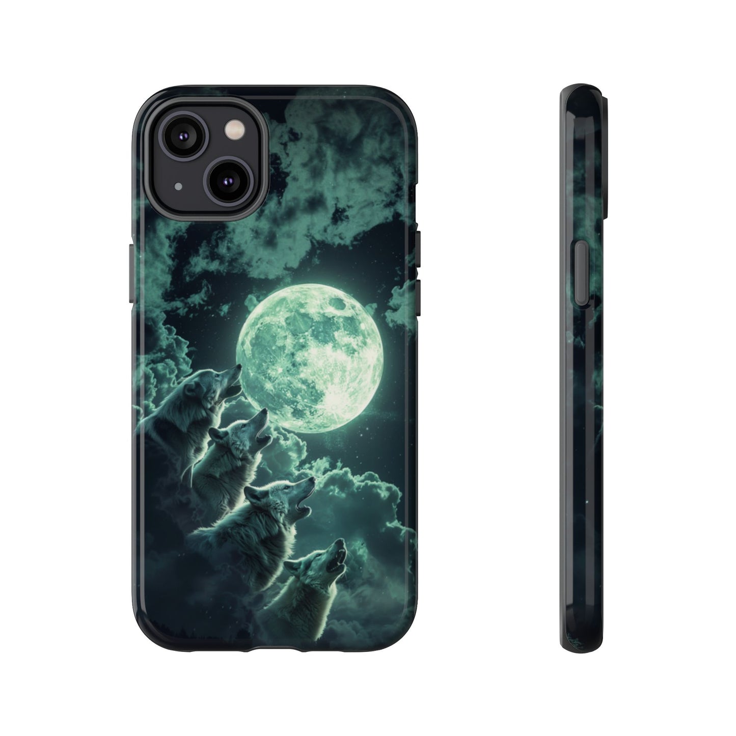 Lunar Pack: Wolves in Harmony - iPhone, Google Pixel, Samsung Galaxy