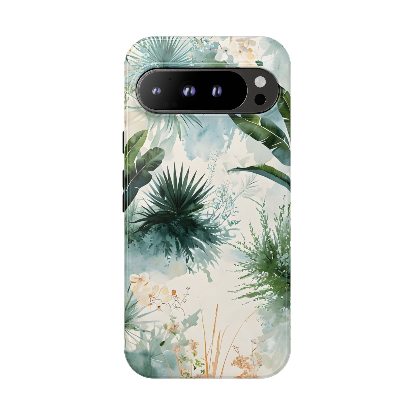 Tropical Botanical Watercolor - Tough Google Pixel Case