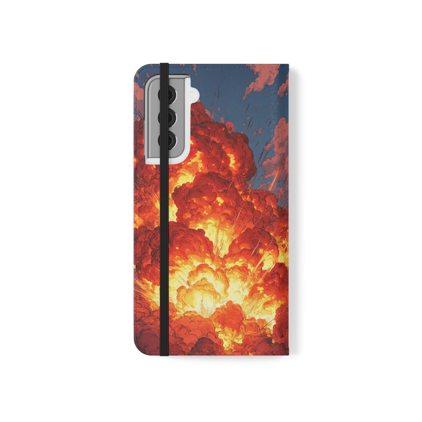 Comic Explosion - Wallet Flip Case