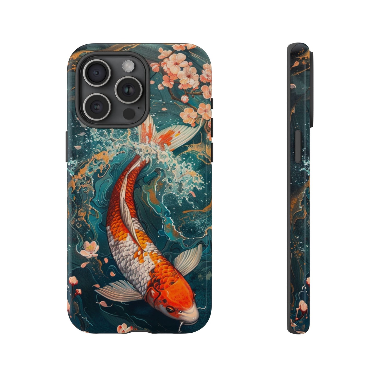 Koi Zen Garden - Tough iPhone Case
