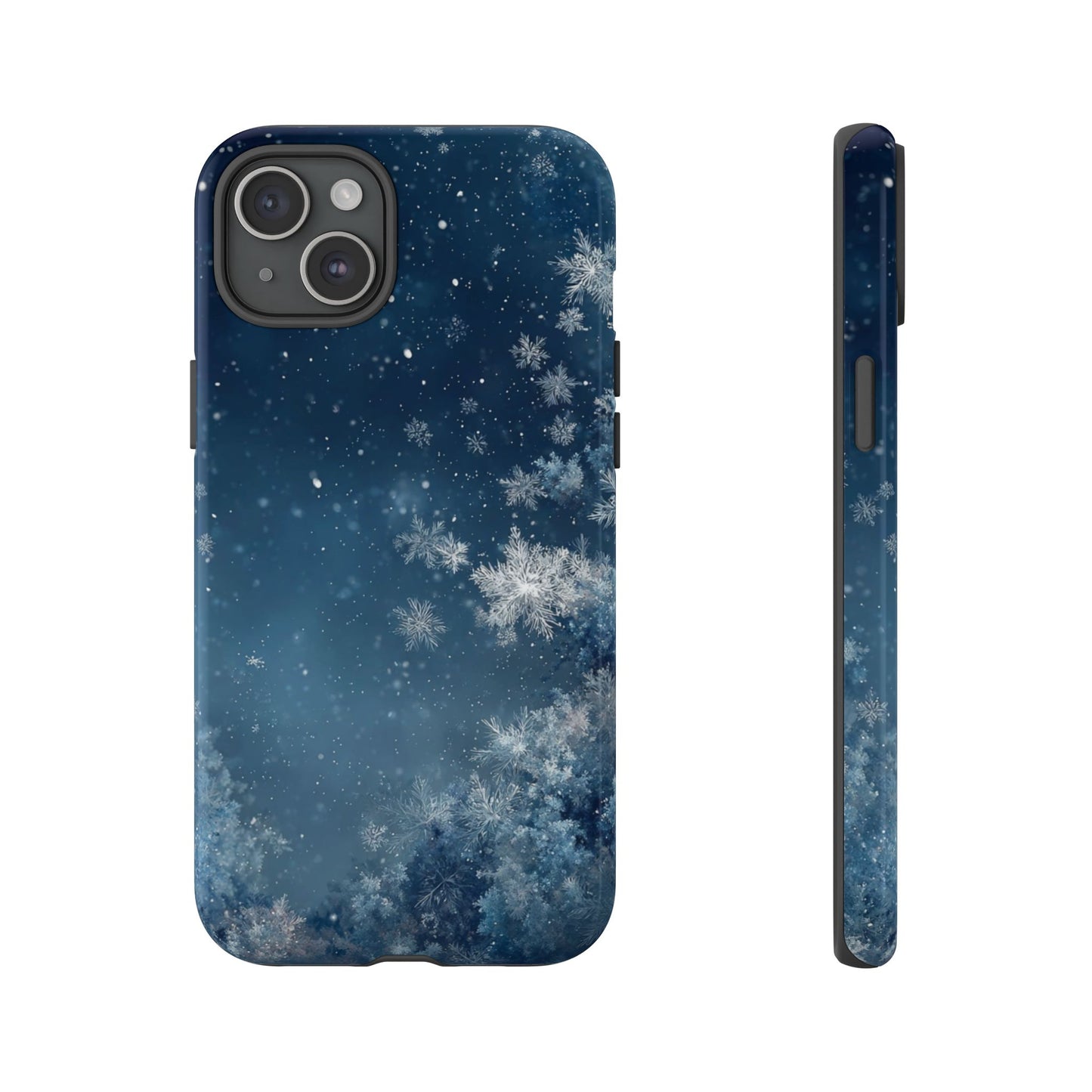 Winter Snowflakes - Tough iPhone Case