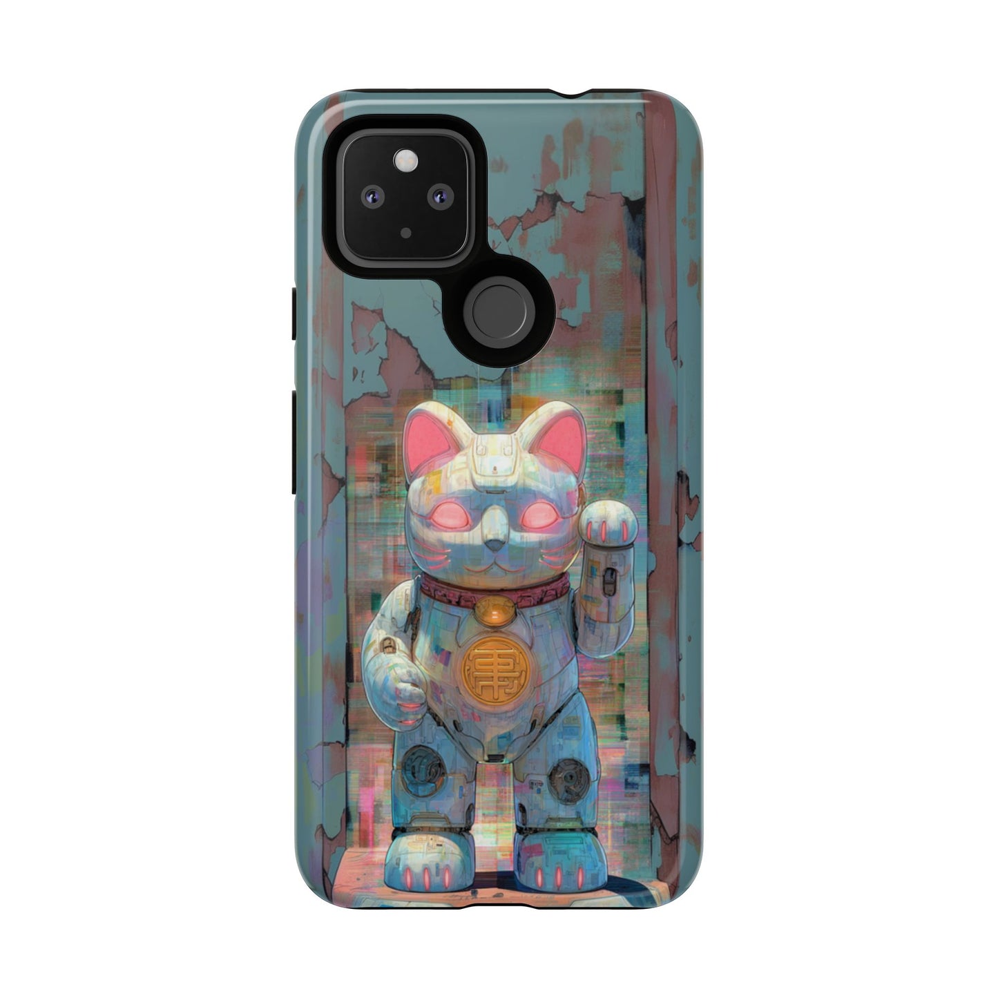Cyber Lucky Cat - Tough Google Pixel Case