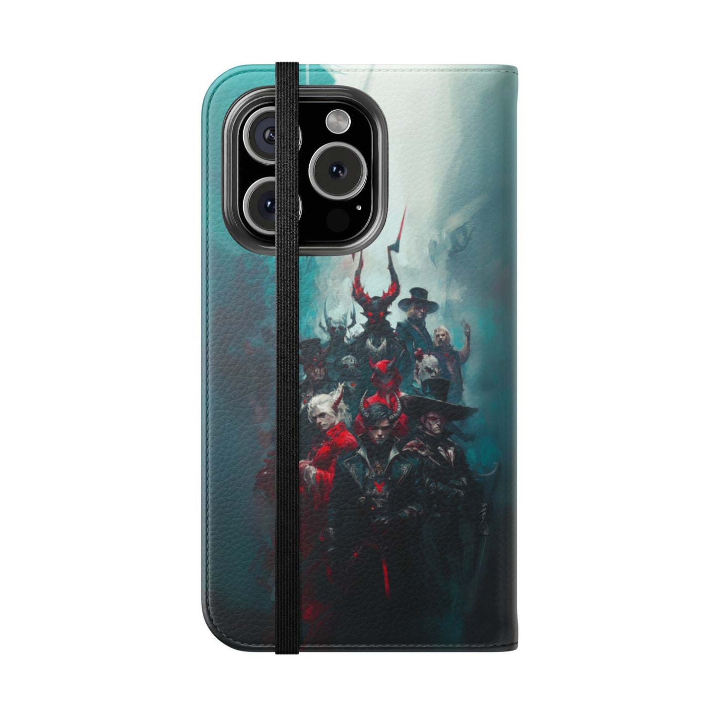 Dark Fantasy Demon Hunters - Wallet Flip Case
