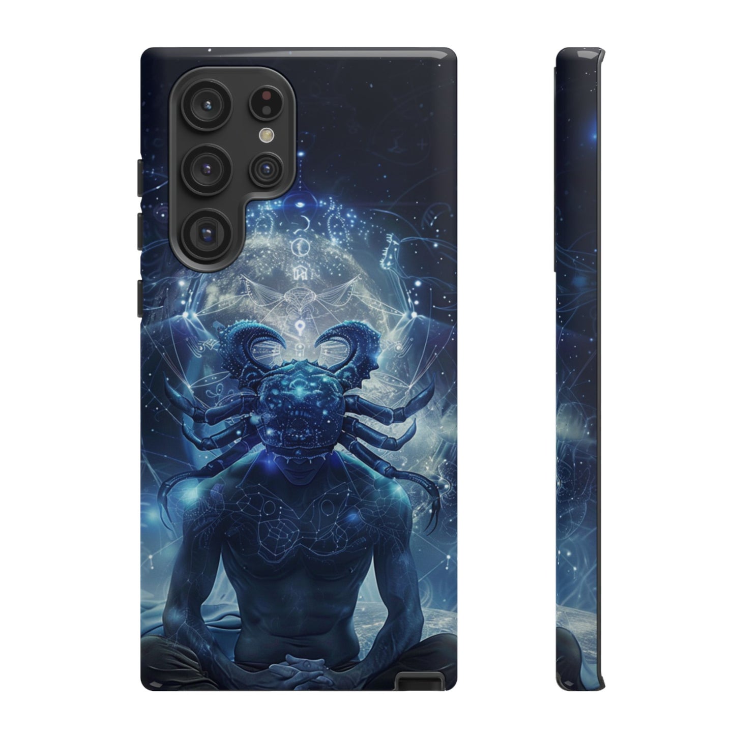 Celestial Cancer Guardian Phone Case – iPhone, Google Pixel, Samsung Galaxy