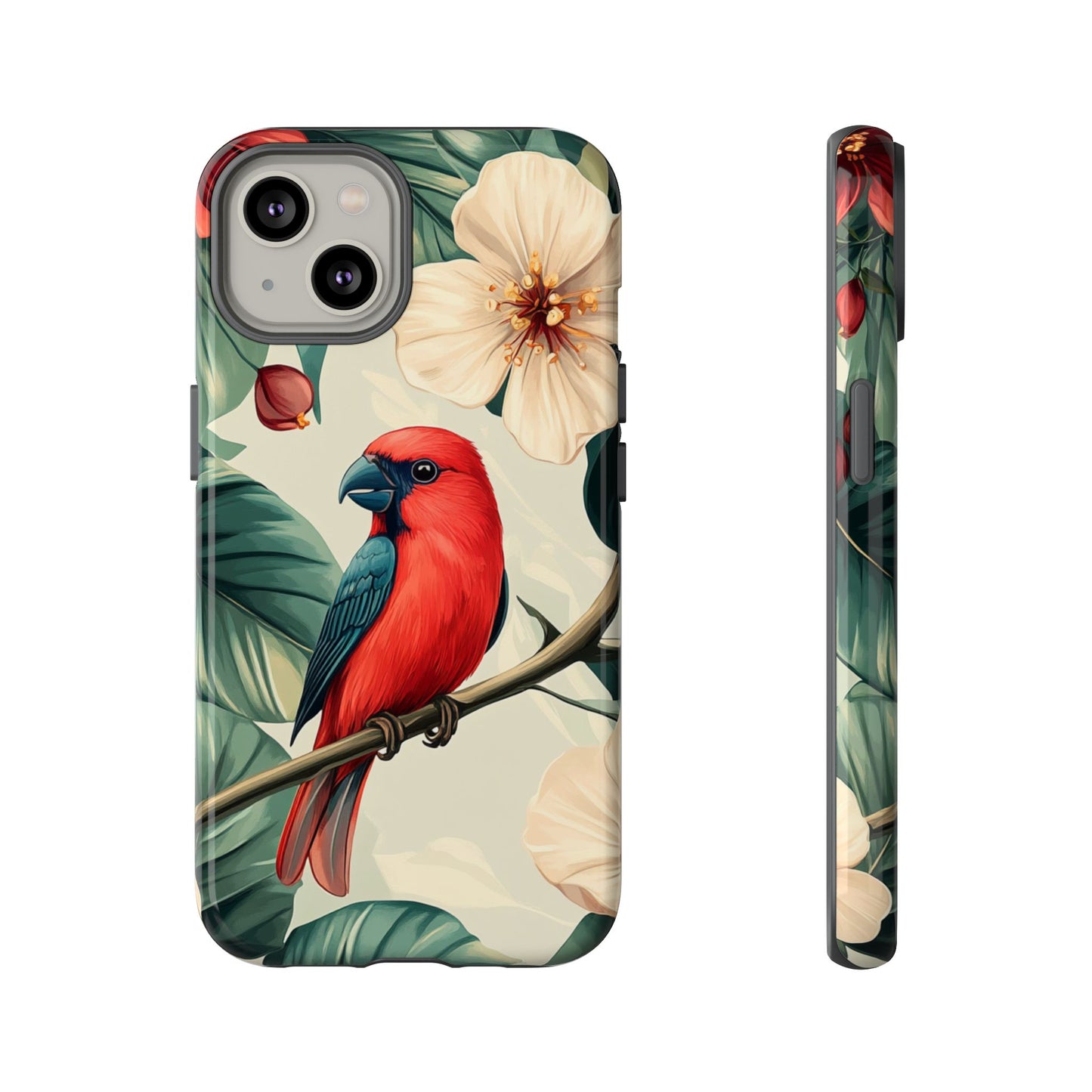 Scarlet Songbird - Tough iPhone Case