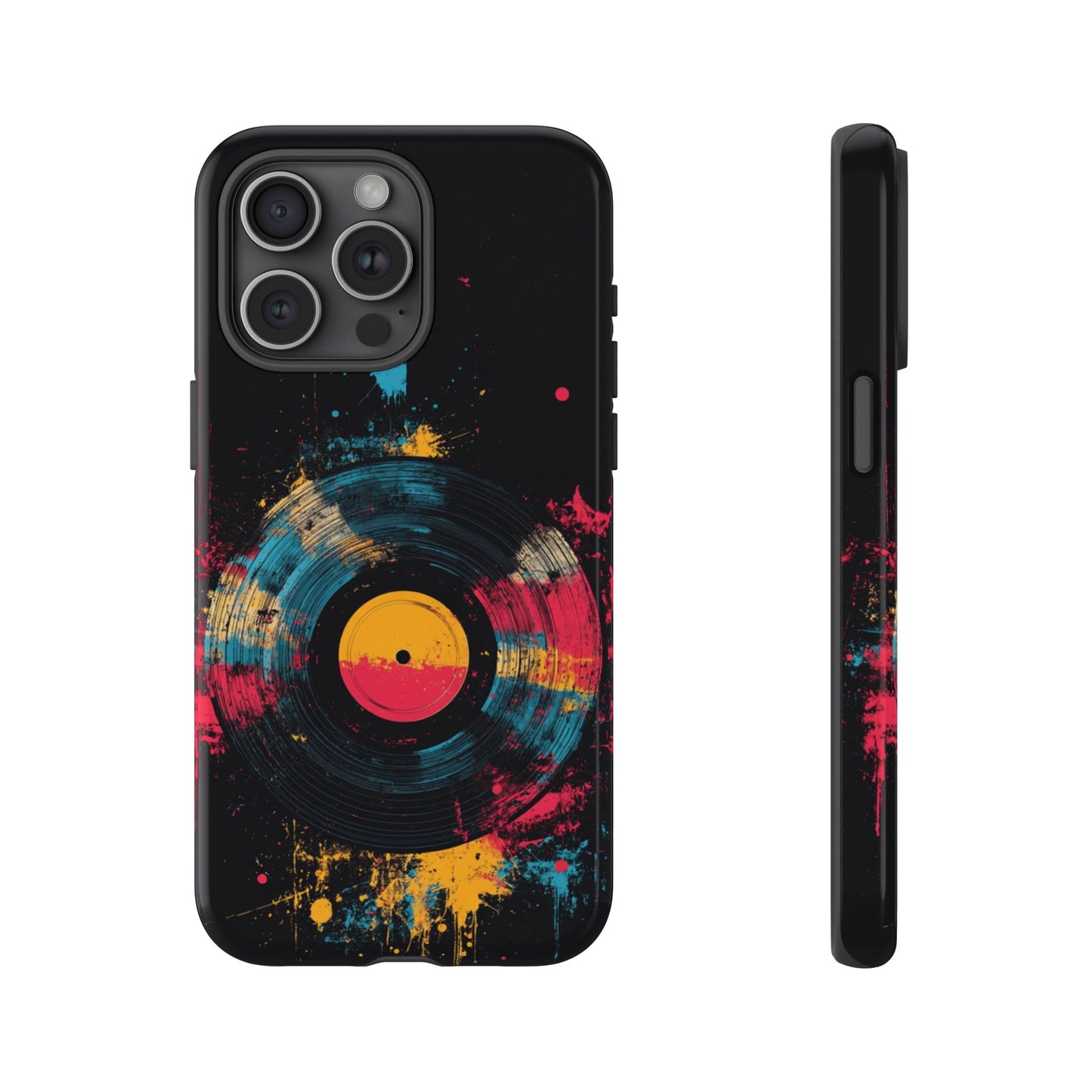 Vibrant Vinyl Record Phone Case - iPhone, Google Pixel, Samsung Galaxy