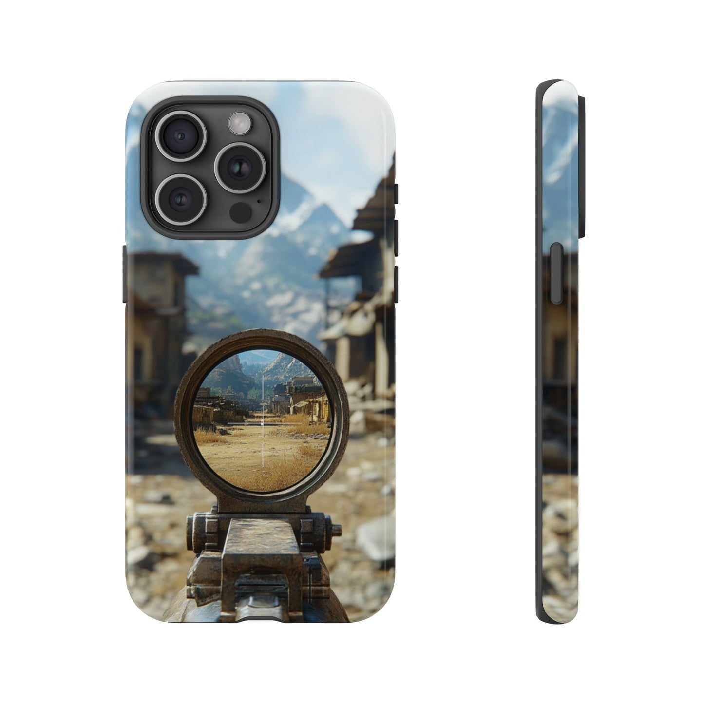 Desert Sniper Focus - Tough iPhone Case