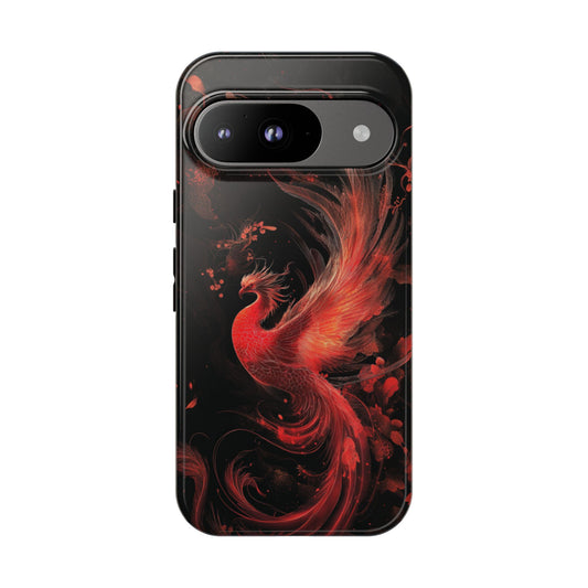 Crimson Phoenix - Tough Google Pixel Case