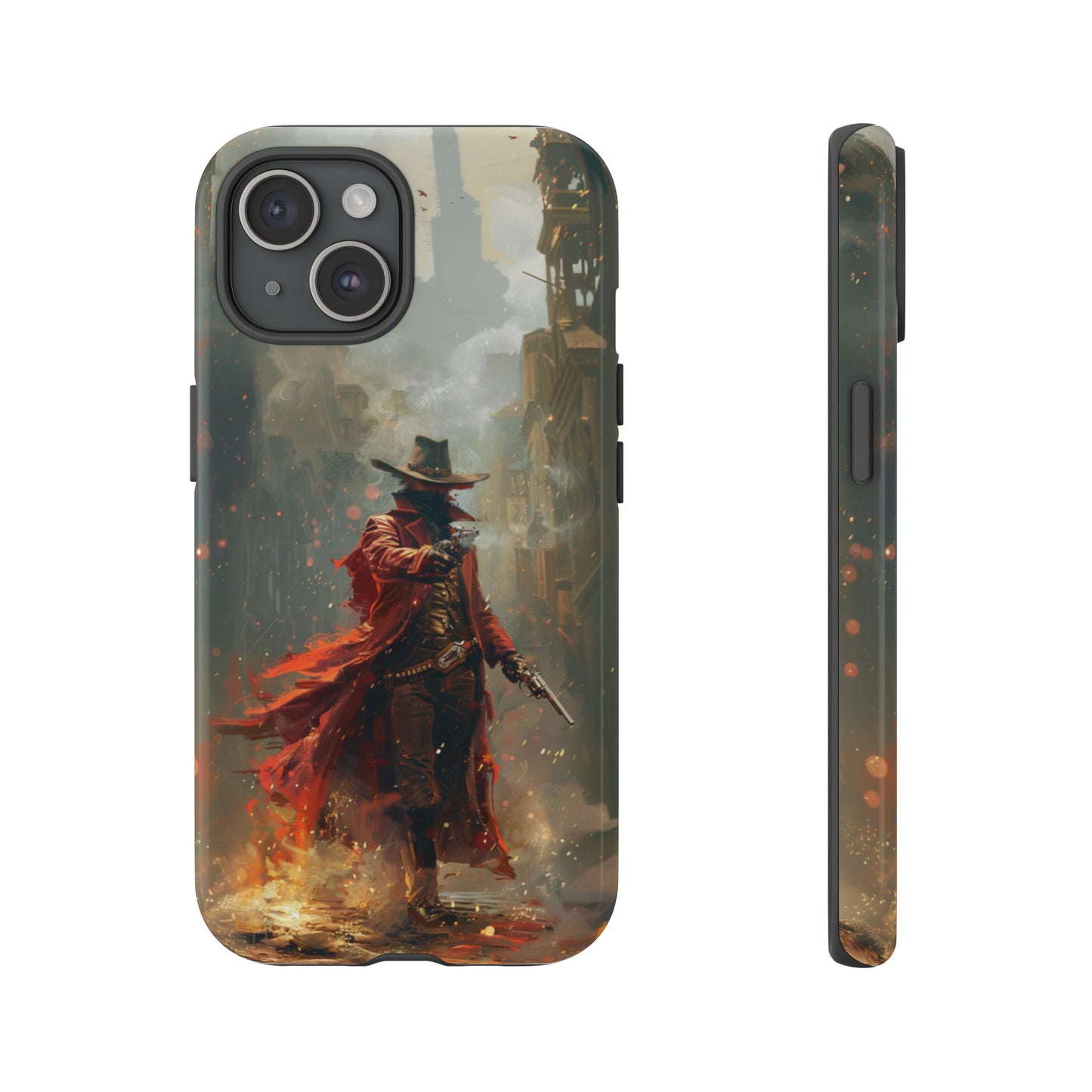 Crimson Gunslinger – Tough iPhone Case