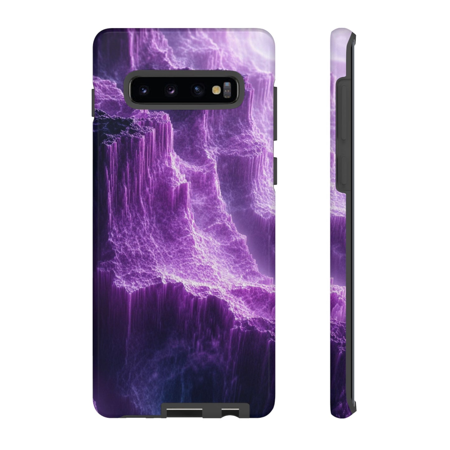 Purple Crystal Canyon - Tough Samsung Galaxy Case