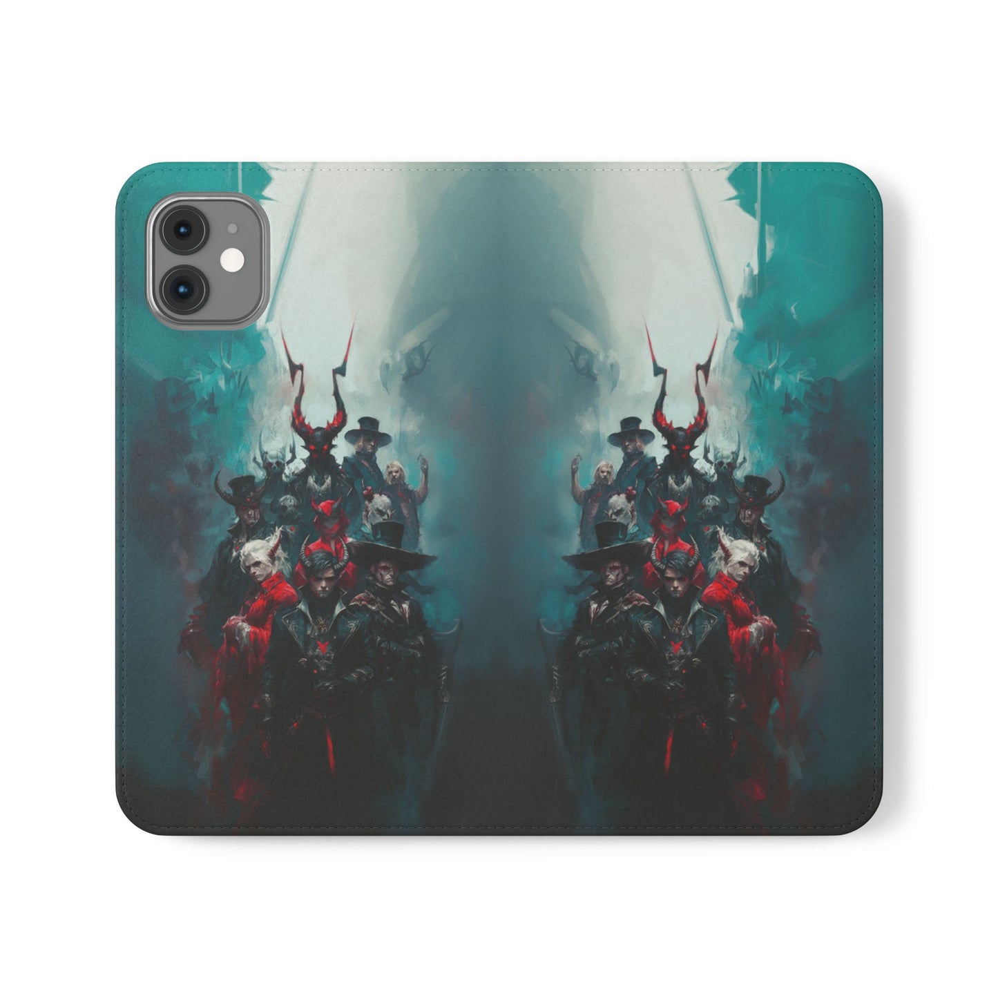 Dark Fantasy Demon Hunters - Wallet Flip Case