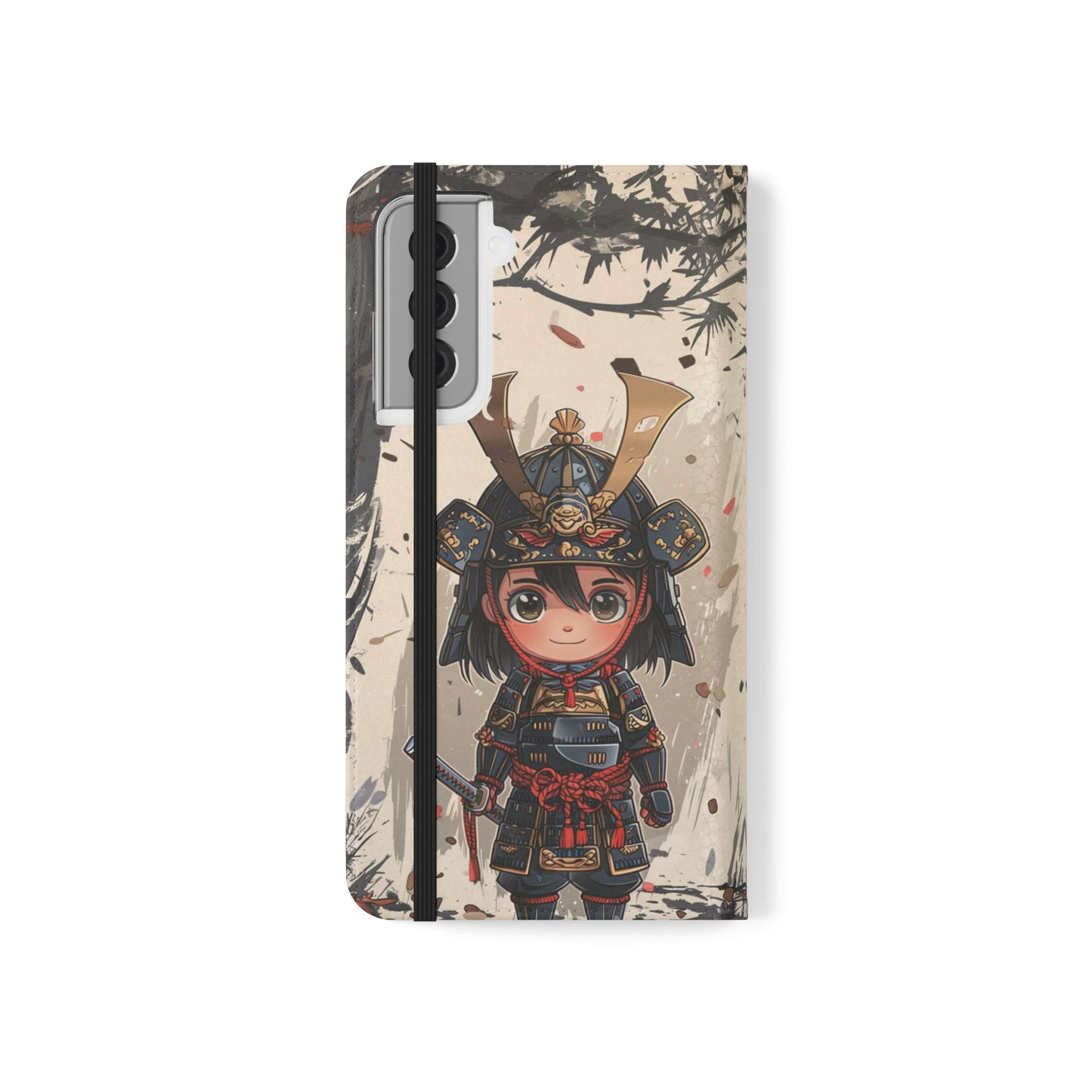 Chibi Samurai - Wallet Flip Case