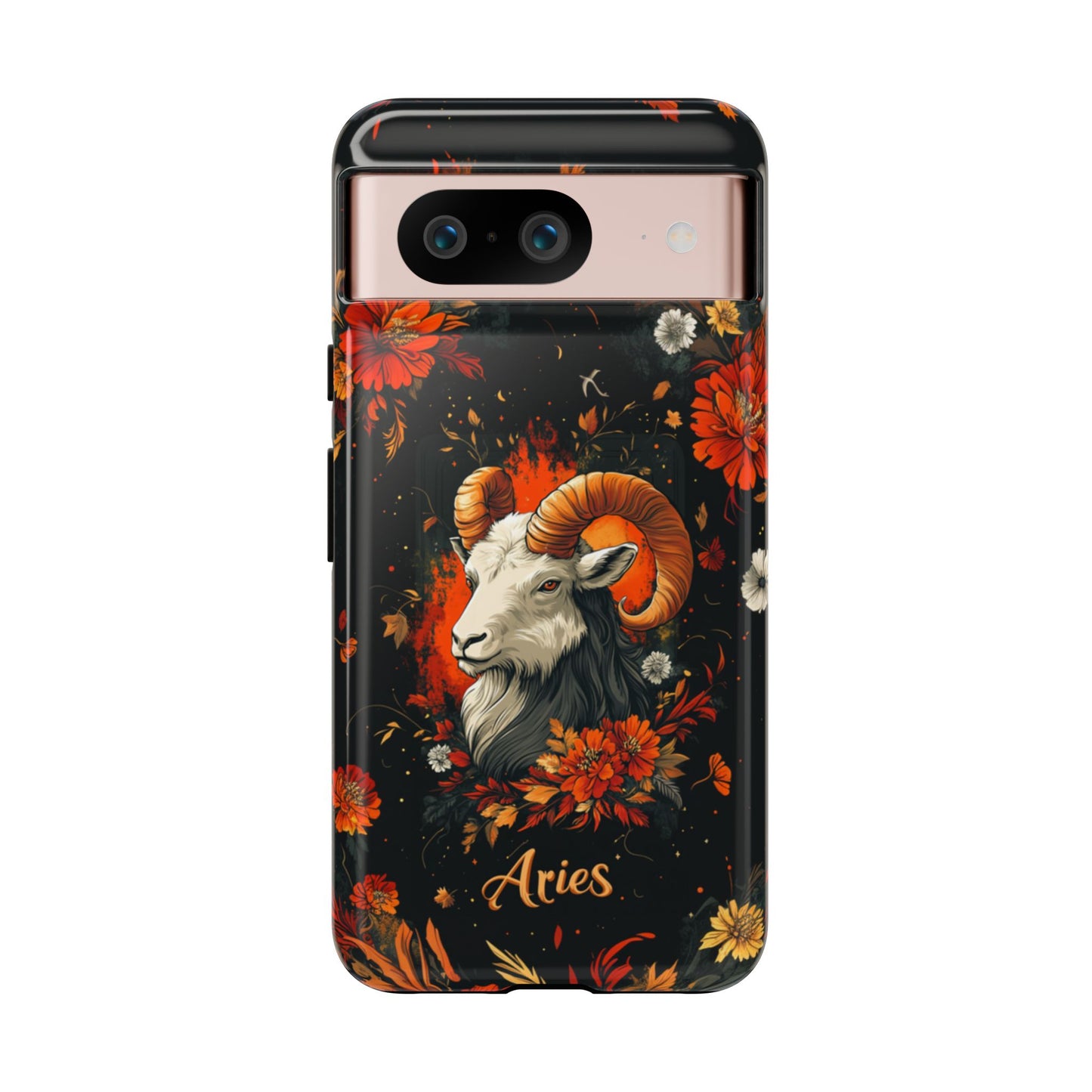 Aries Inferno Bloom Phone Case – iPhone, Google Pixel, Samsung Galaxy