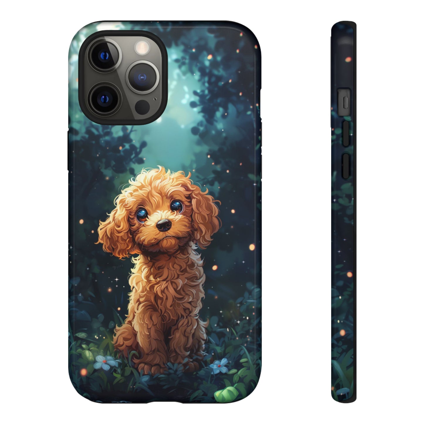 Forest Poodle - Tough iPhone Case