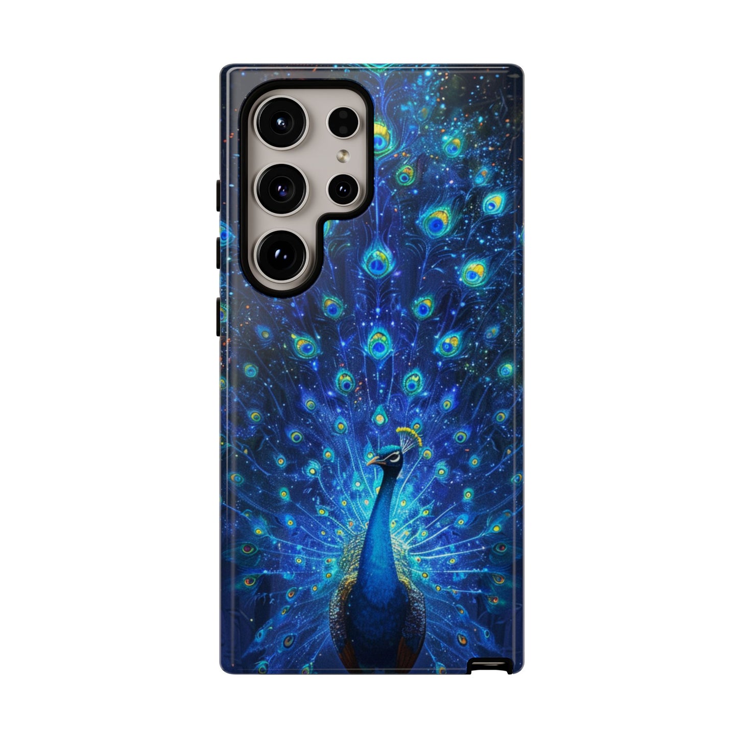 Starlit Peacock Majesty – Tough Samsung Galaxy Case