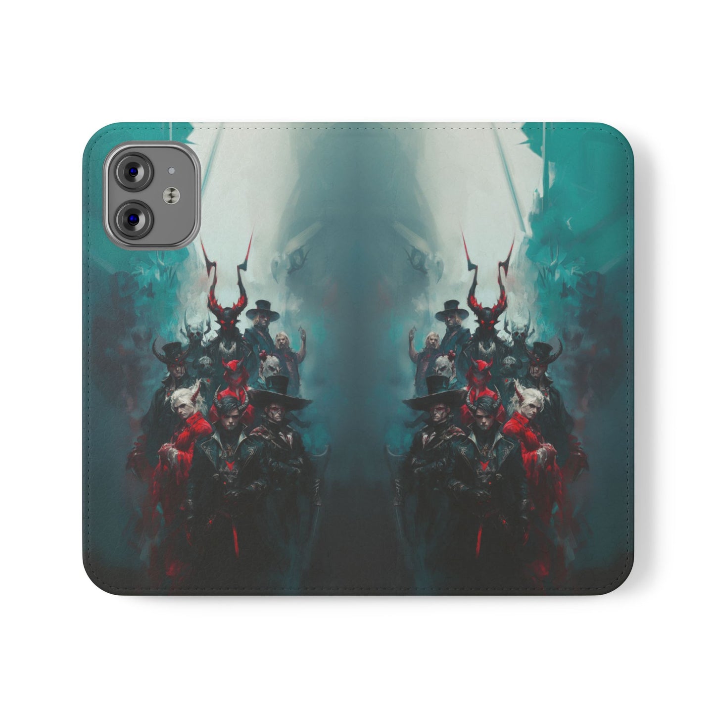 Dark Fantasy Demon Hunters - Wallet Flip Case
