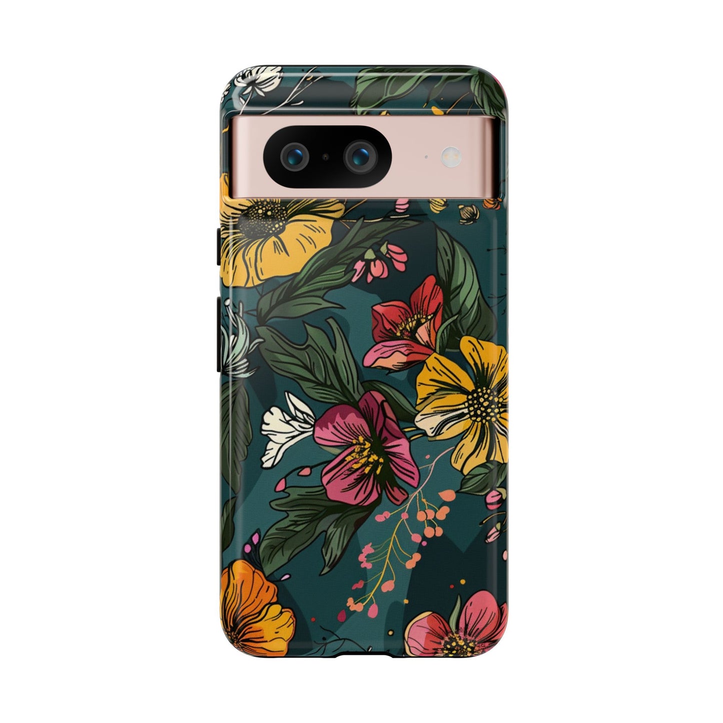 Vintage Floral Bloom – Tough Google Pixel Case