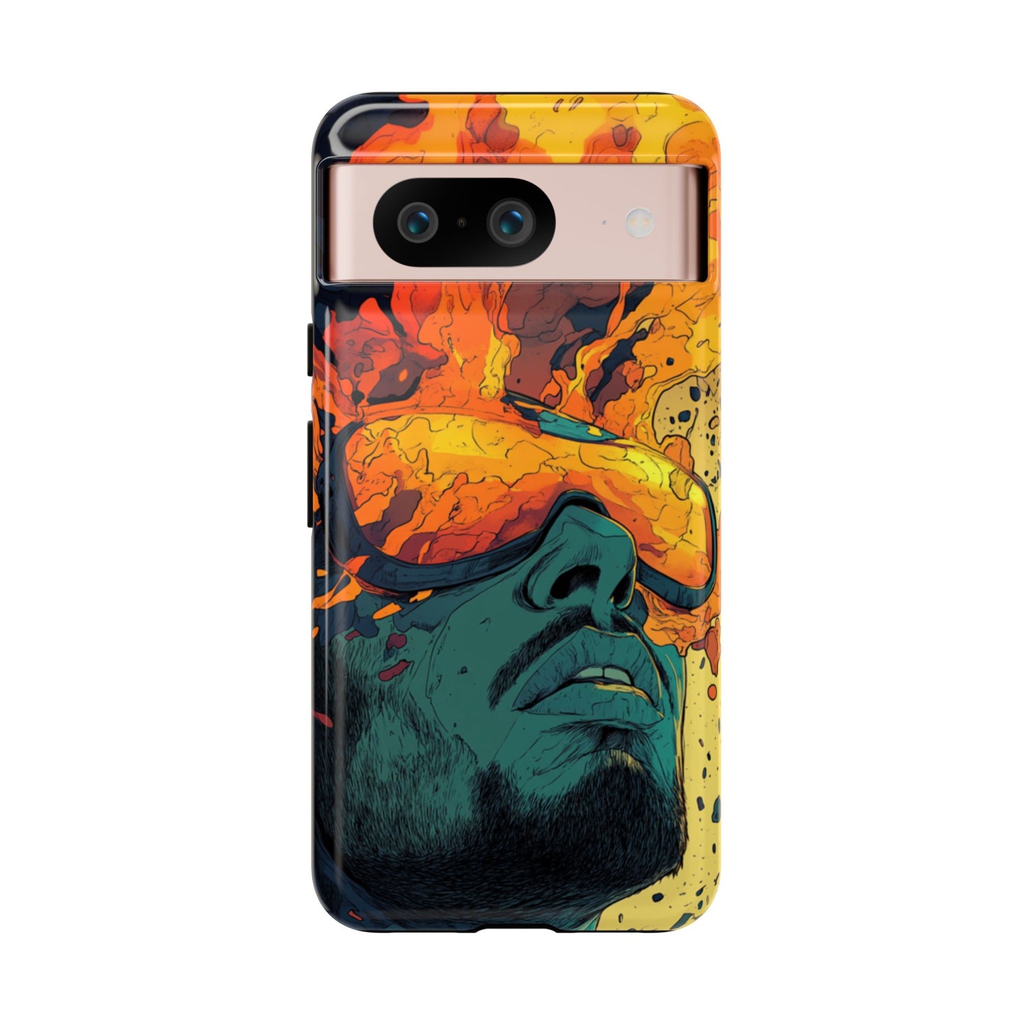 Flame Vision Phone Case - iPhone, Google Pixel, Samsung Galaxy