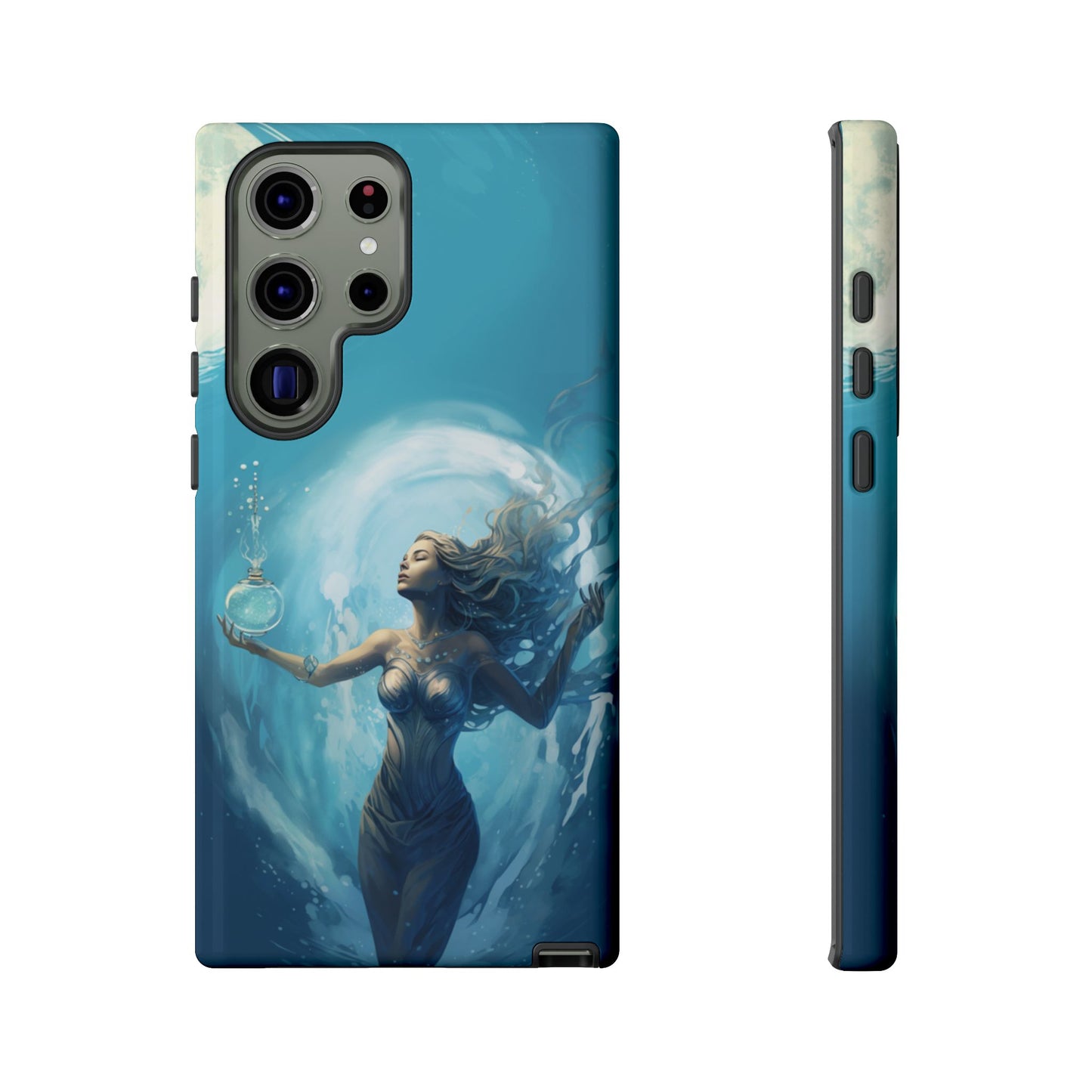 Aquarius Lunar Water Bearer Phone Case – iPhone, Google Pixel, Samsung Galaxy