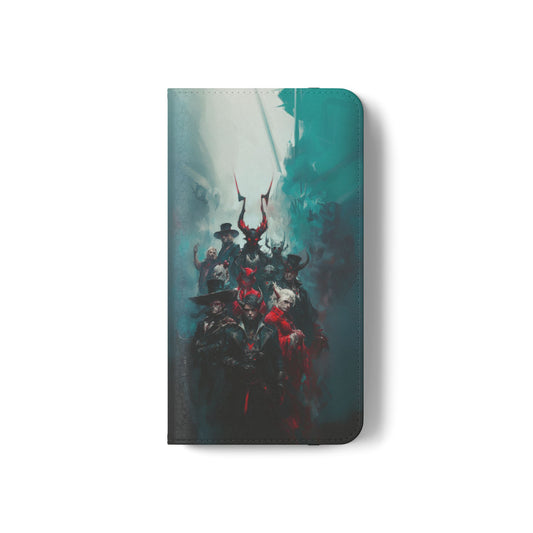 Dark Fantasy Demon Hunters - Wallet Flip Case